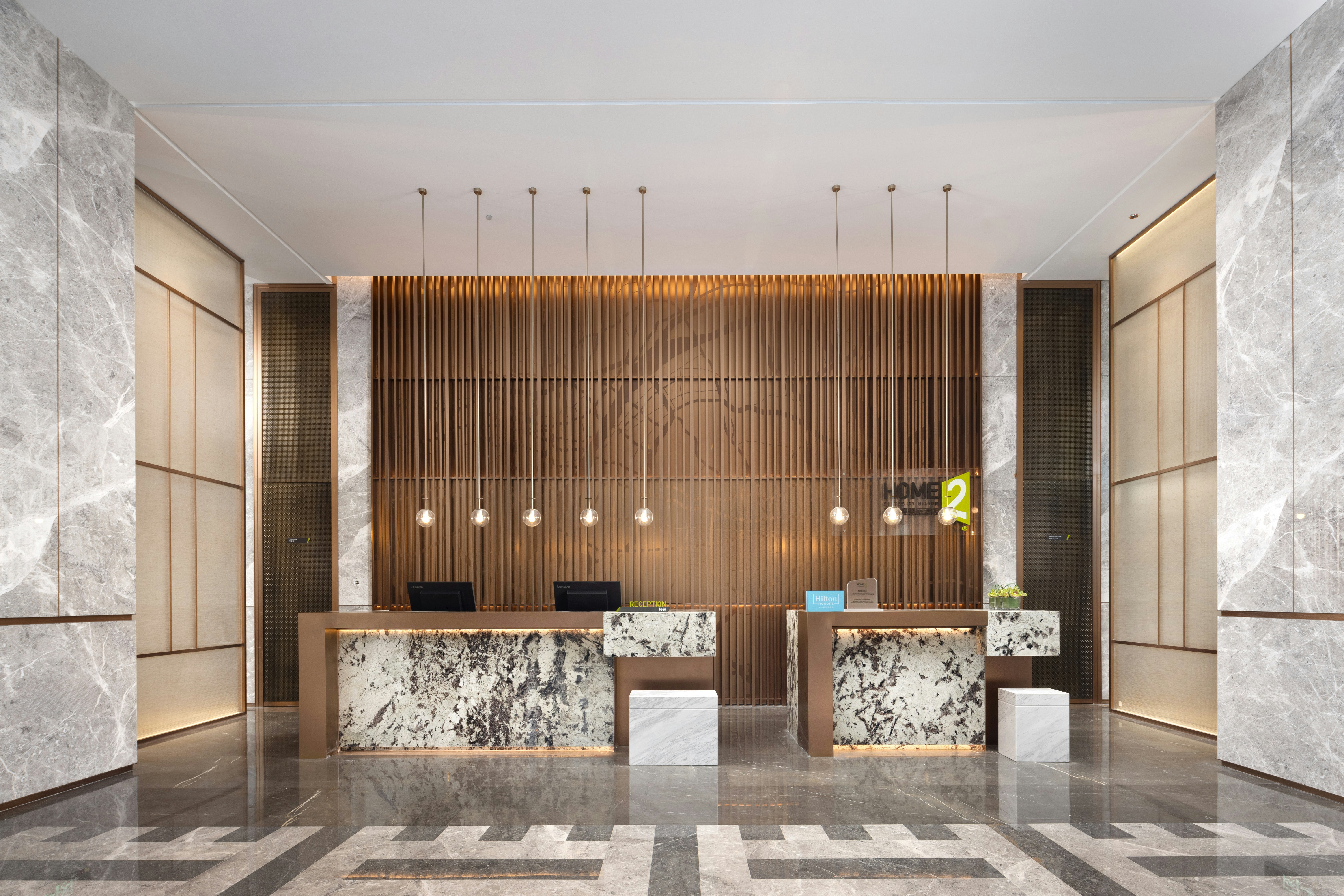 Lobby at Home2 Suites by Hilton Wuhan Eco-Tech Development Zone, WUHAN