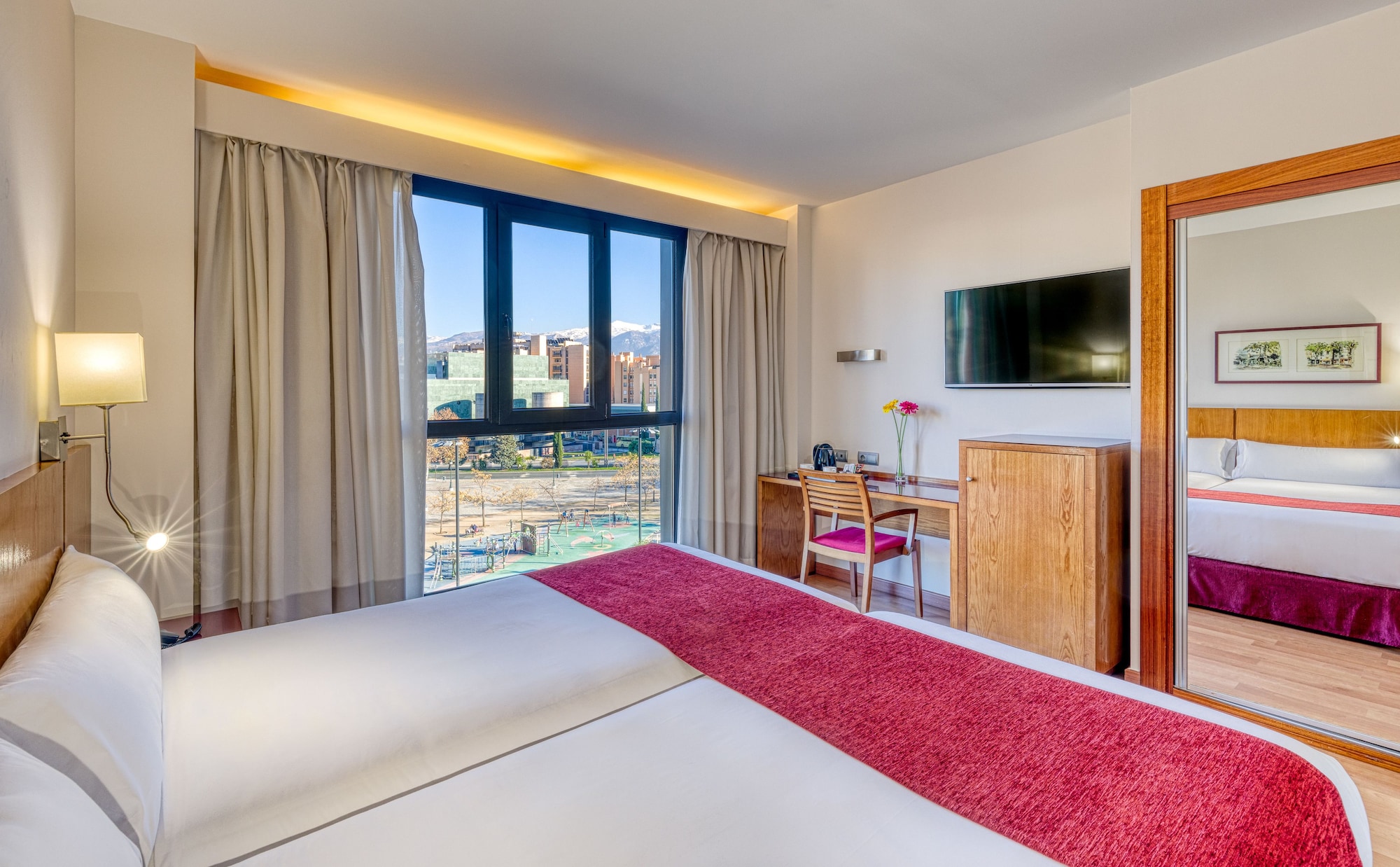 ROOM, SINGLE, DOUBLE BED