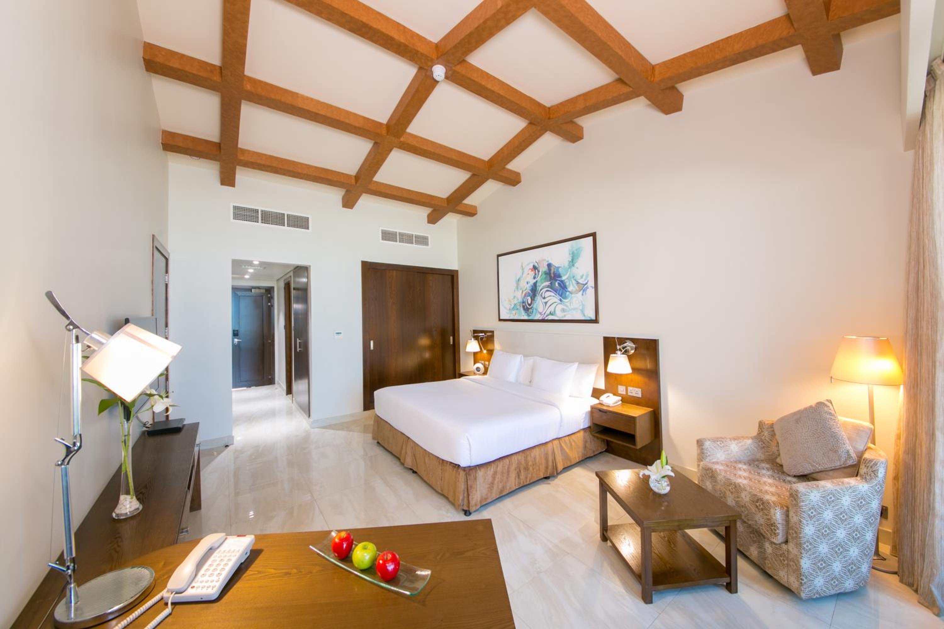 Chalet, King Bed, Beach Side, Private Garden, Terrace, Danat Jebel Dhanna Resort 3/5