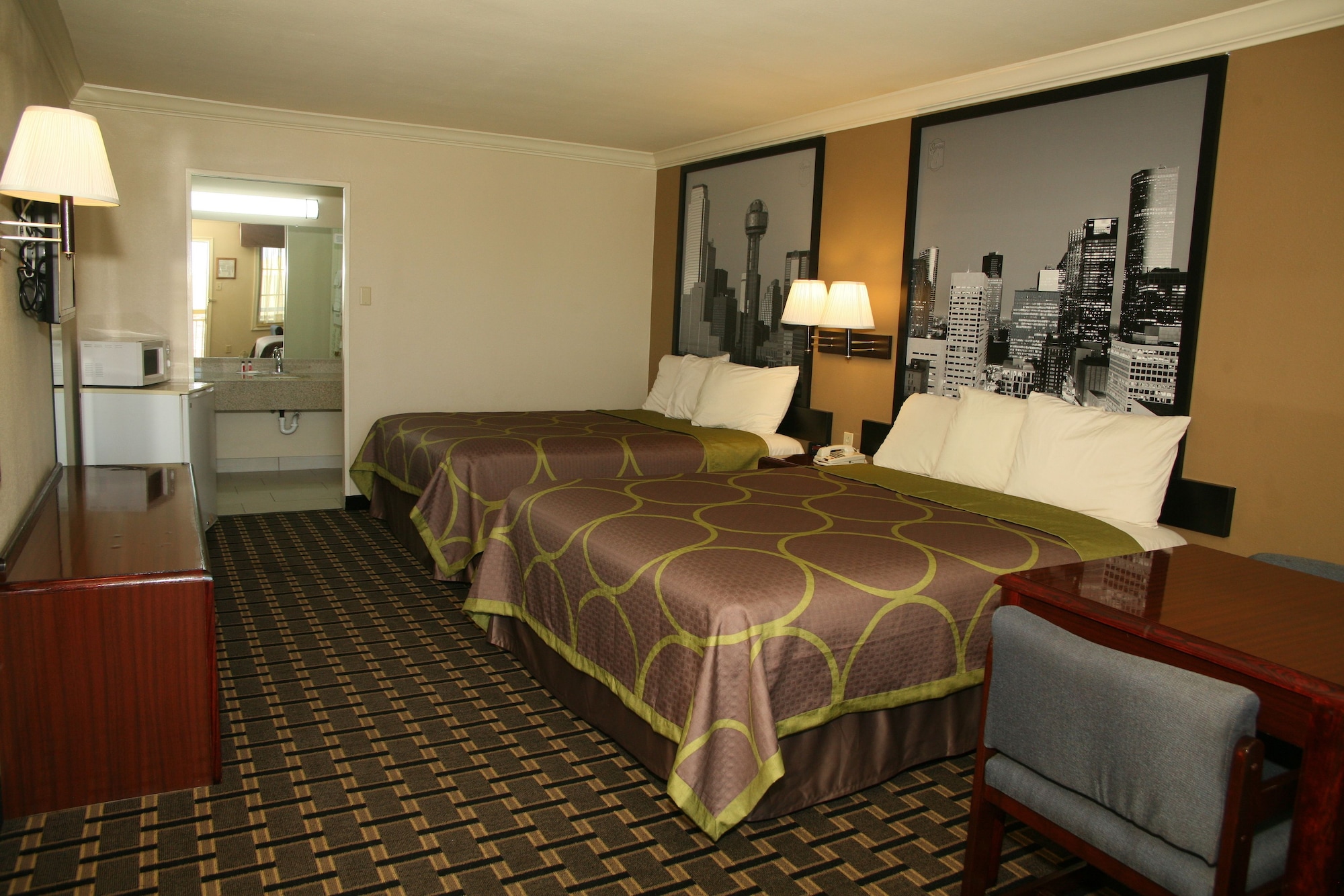 ROOM, 2 DOUBLE BEDS, SMOKING