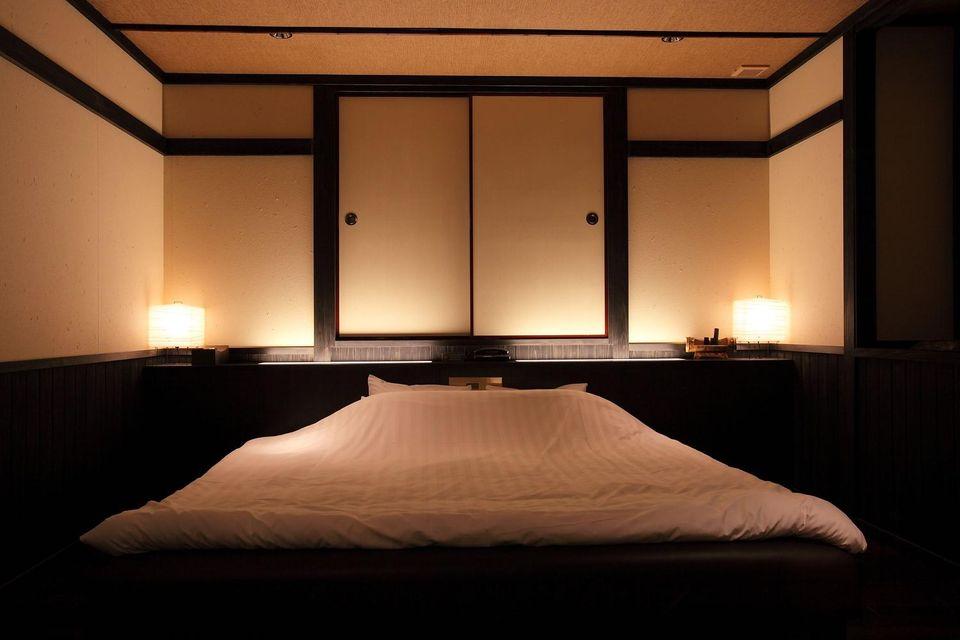 Japanese, Traditional, Double Bed, Outdoor Bath