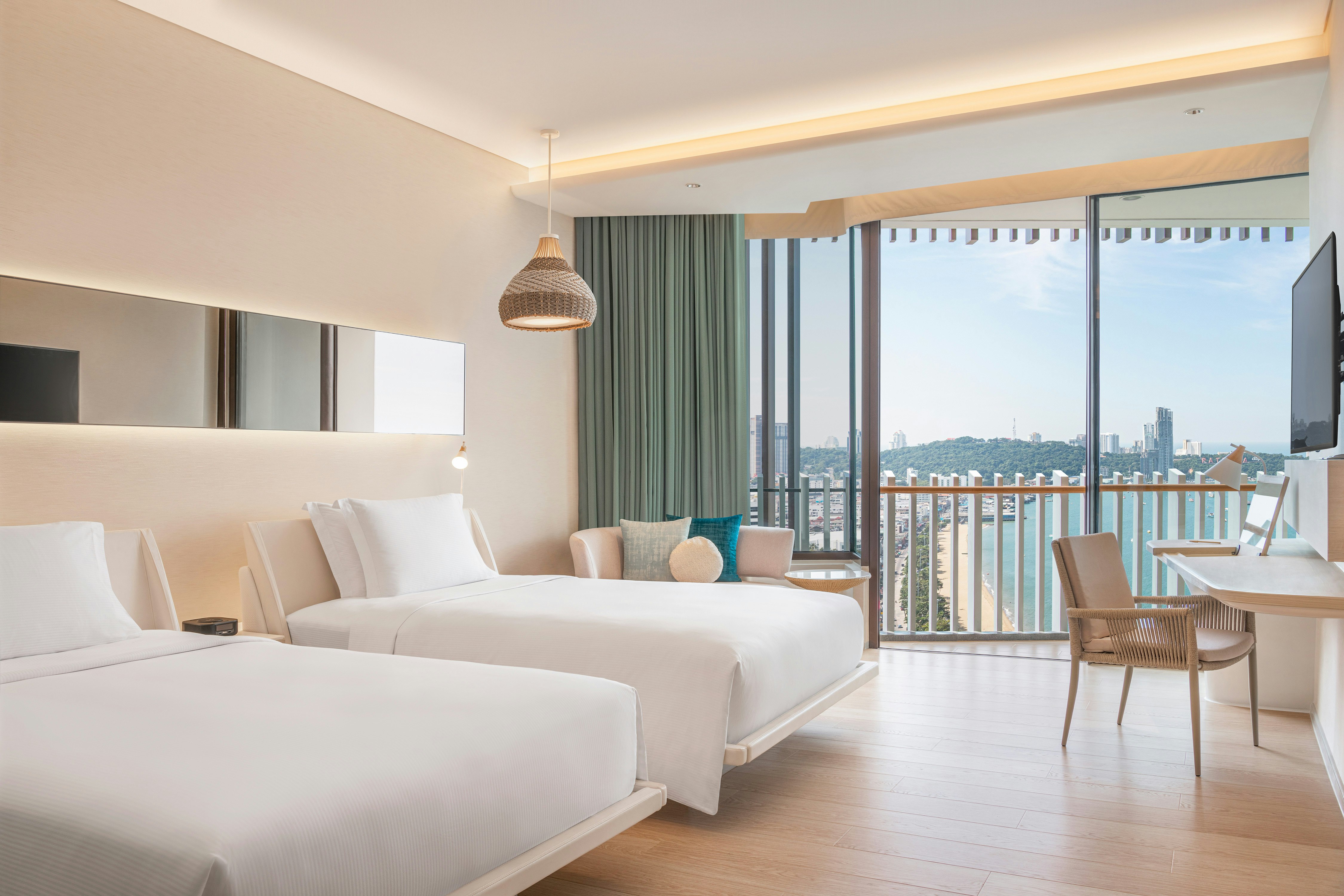 DELUXE, TWIN BEDS, OCEAN VIEW