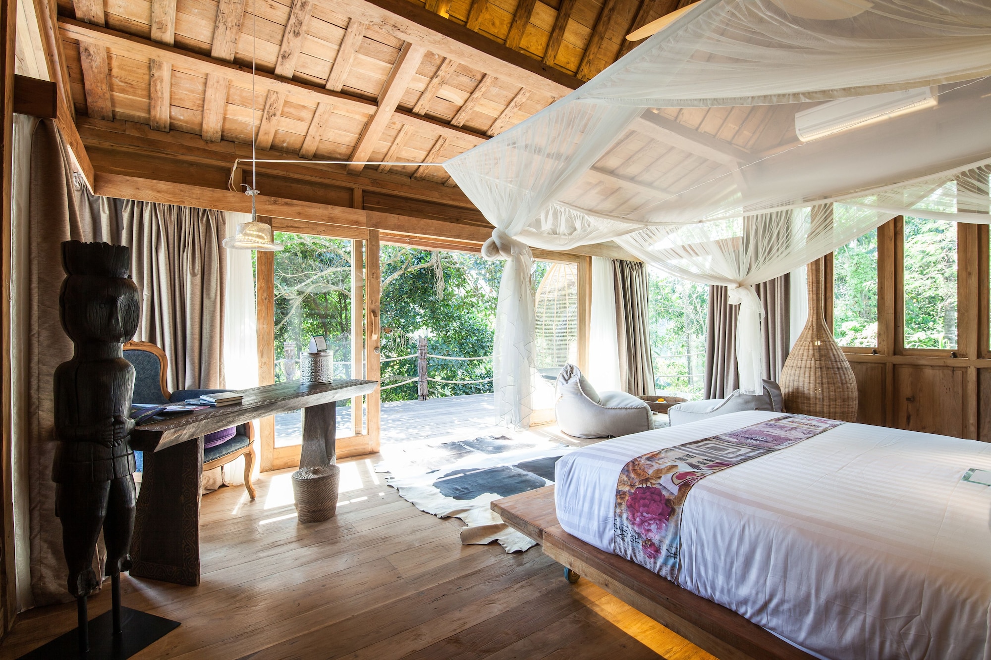 1 Bedroom, Villa, King Bed, Jungle View