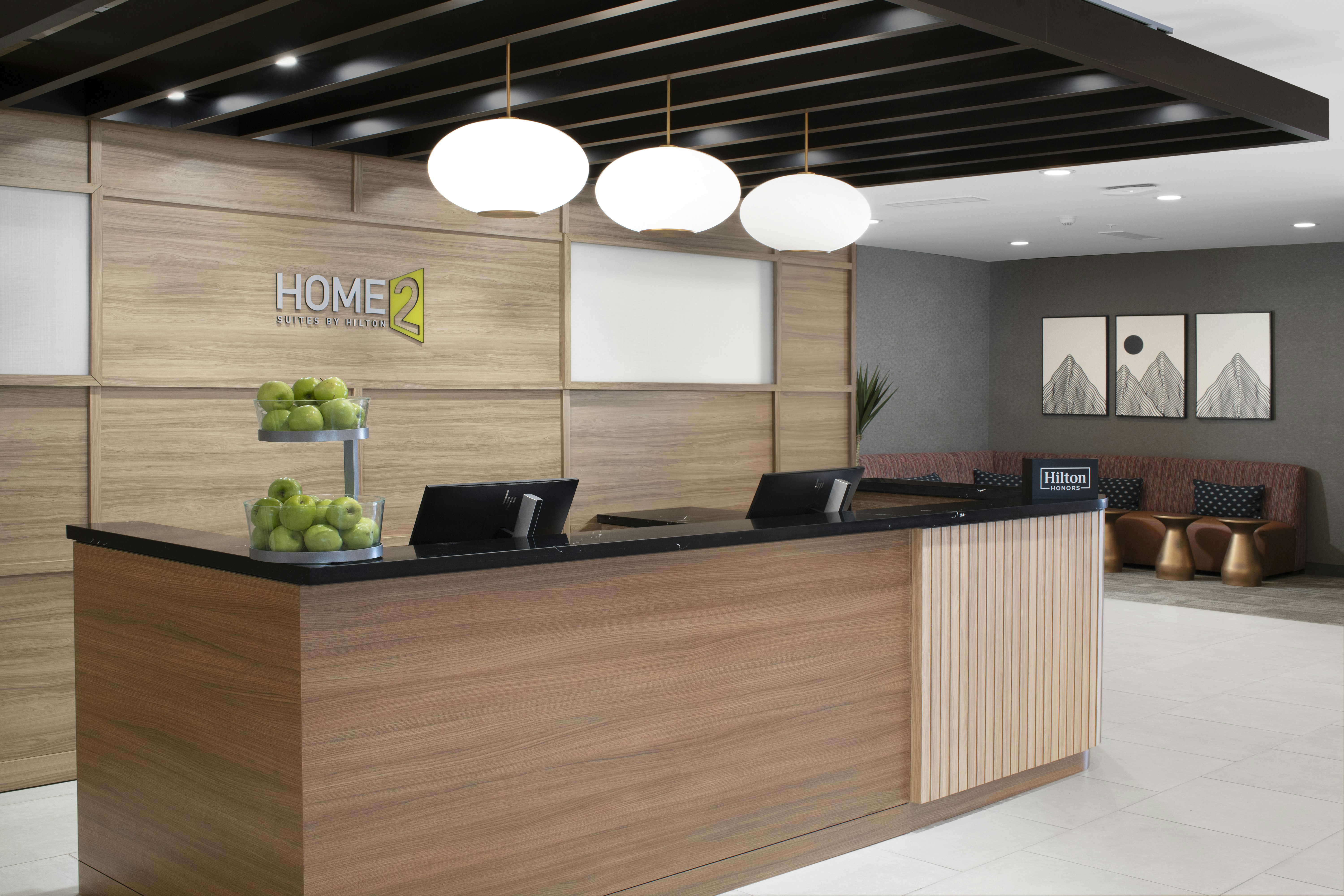 Lobby at Home2 Suites by Hilton Albuquerque Airport, ALBUQUERQUE - NM