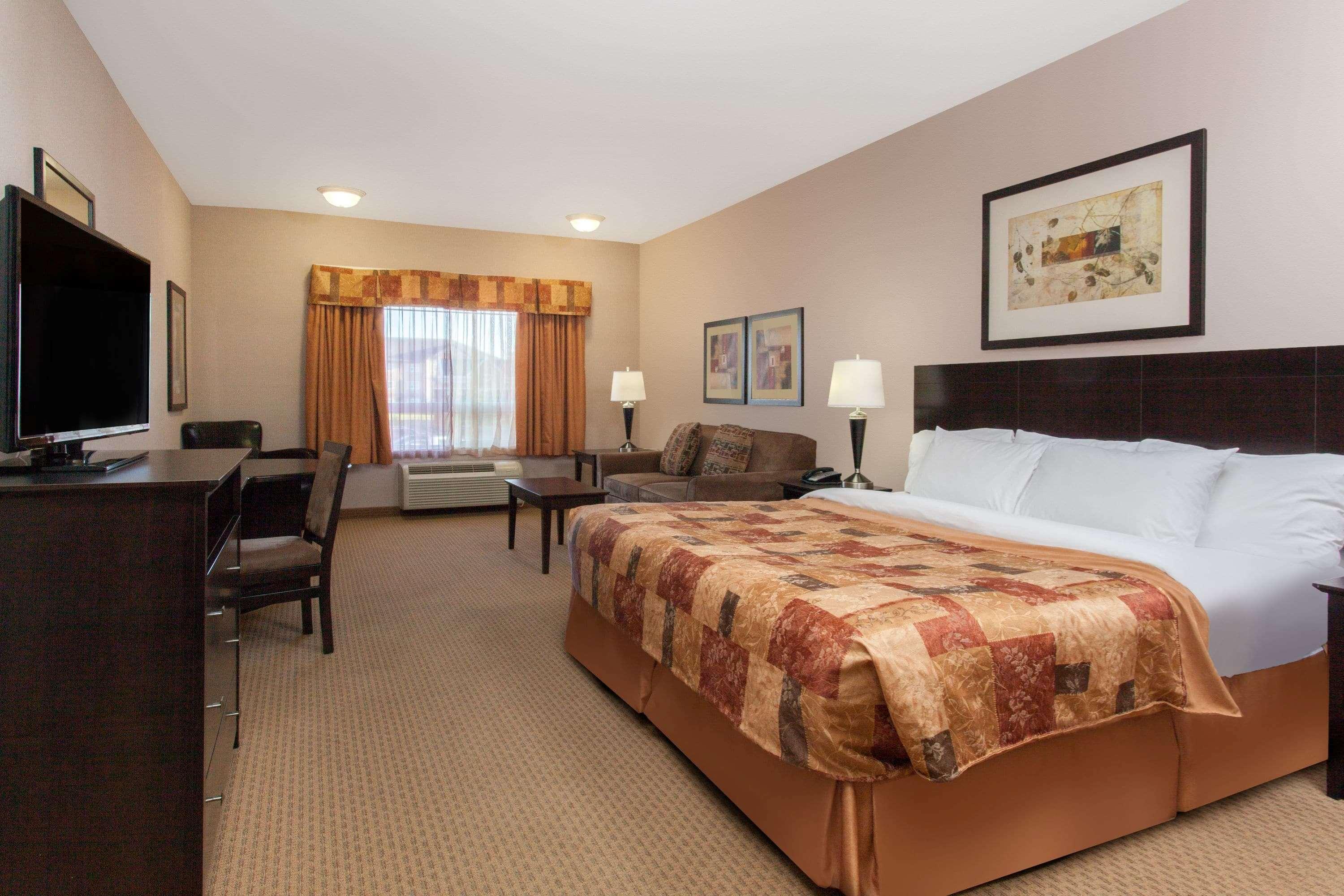 Efficiency, King Bed, Sofa