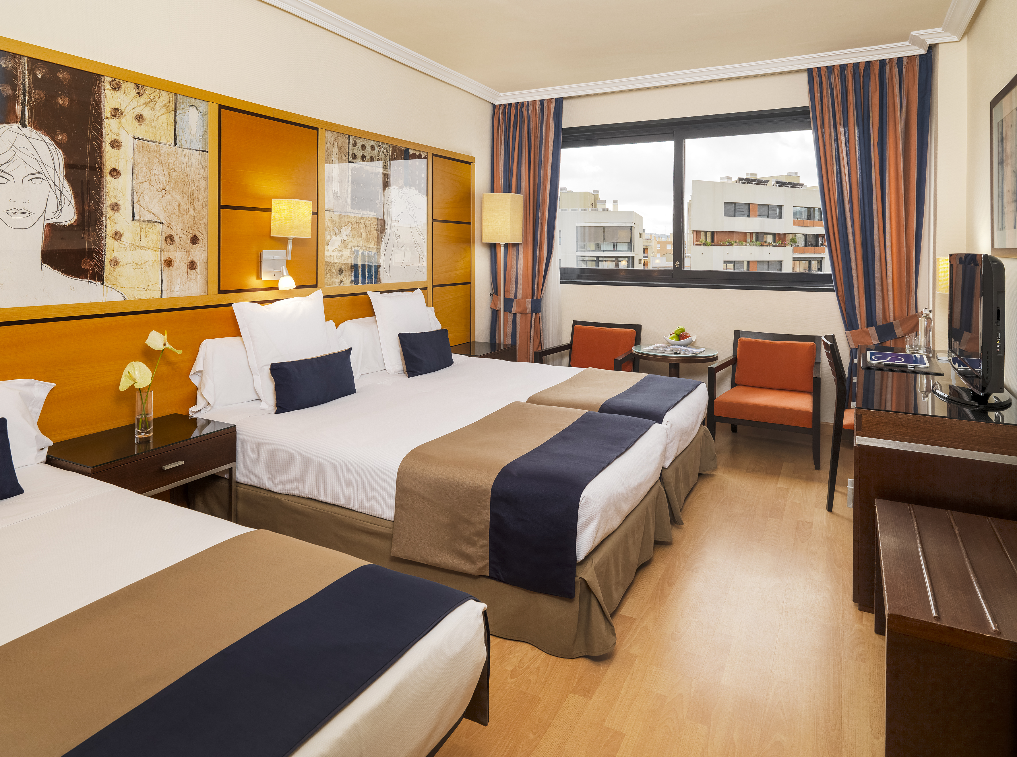 Standard, Twin Beds