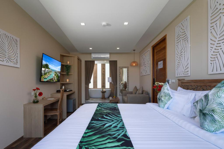 Deluxe, Villa, Double Bed, Side Sea View