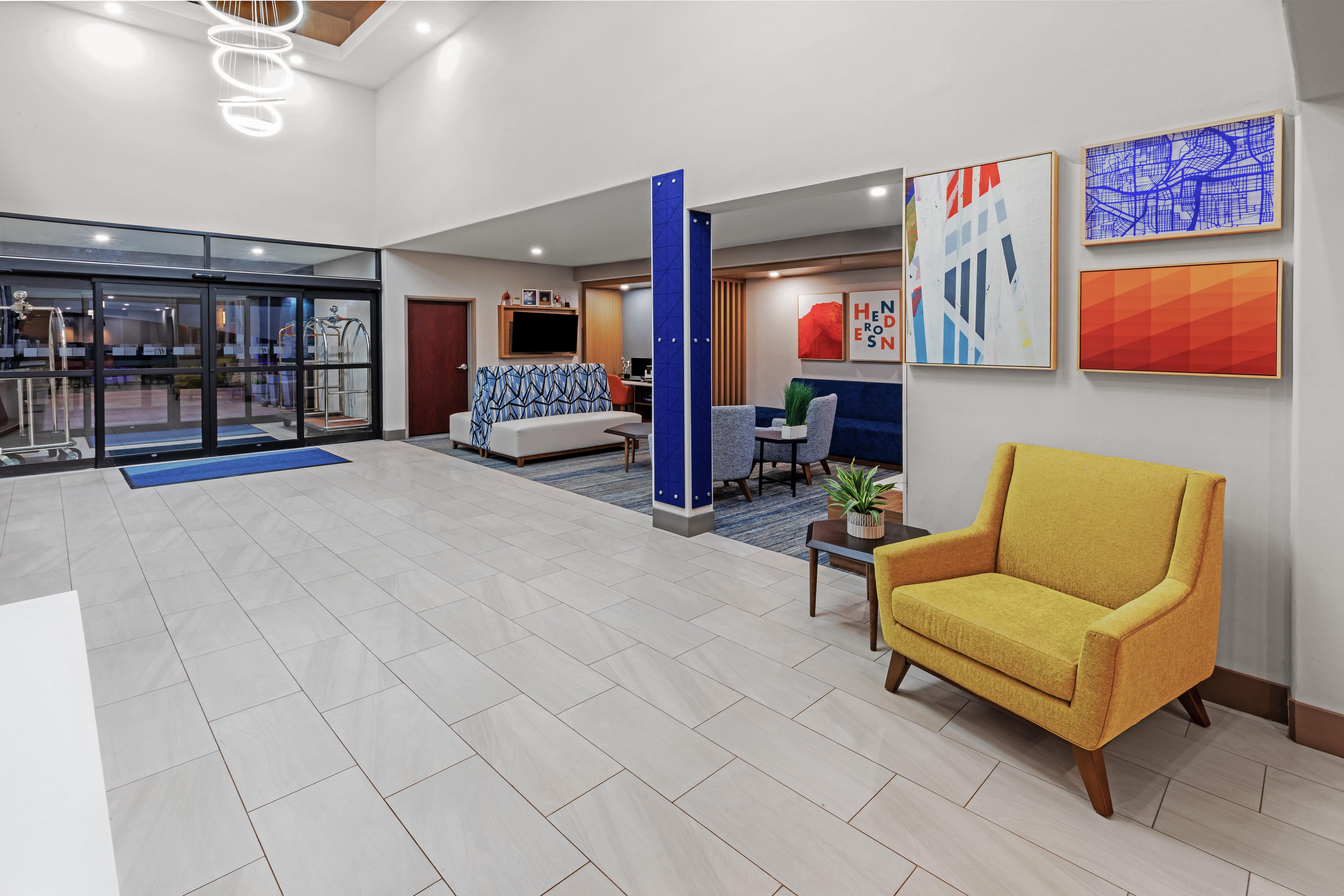 Holiday Inn Express Hotel Suites Henderson Traffic Star 37/54