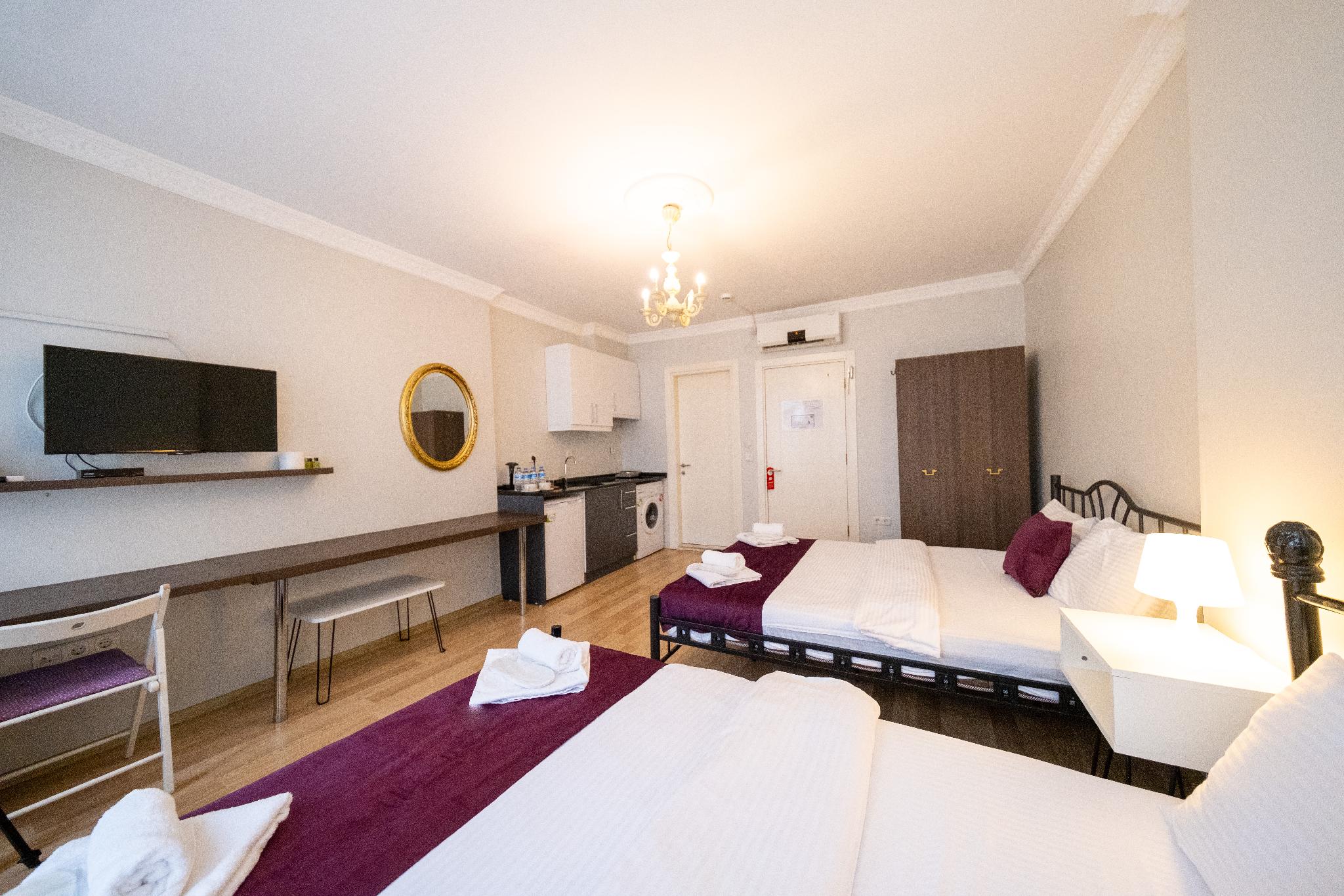 Room, Double Bed, No Window