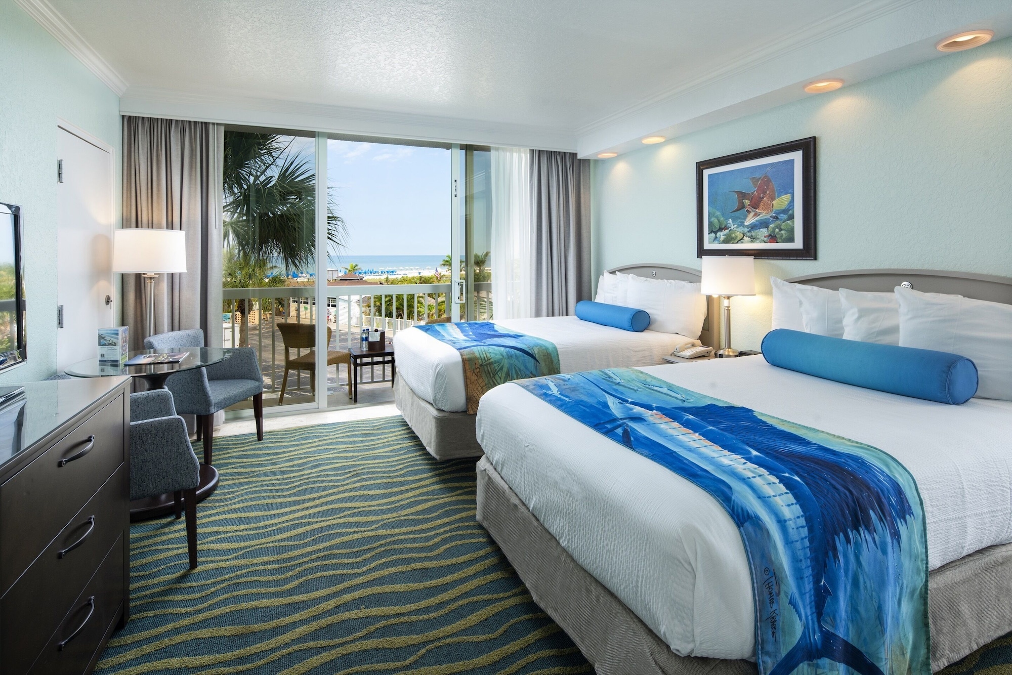 Room, 2 Double Beds, Resort View, Balcony