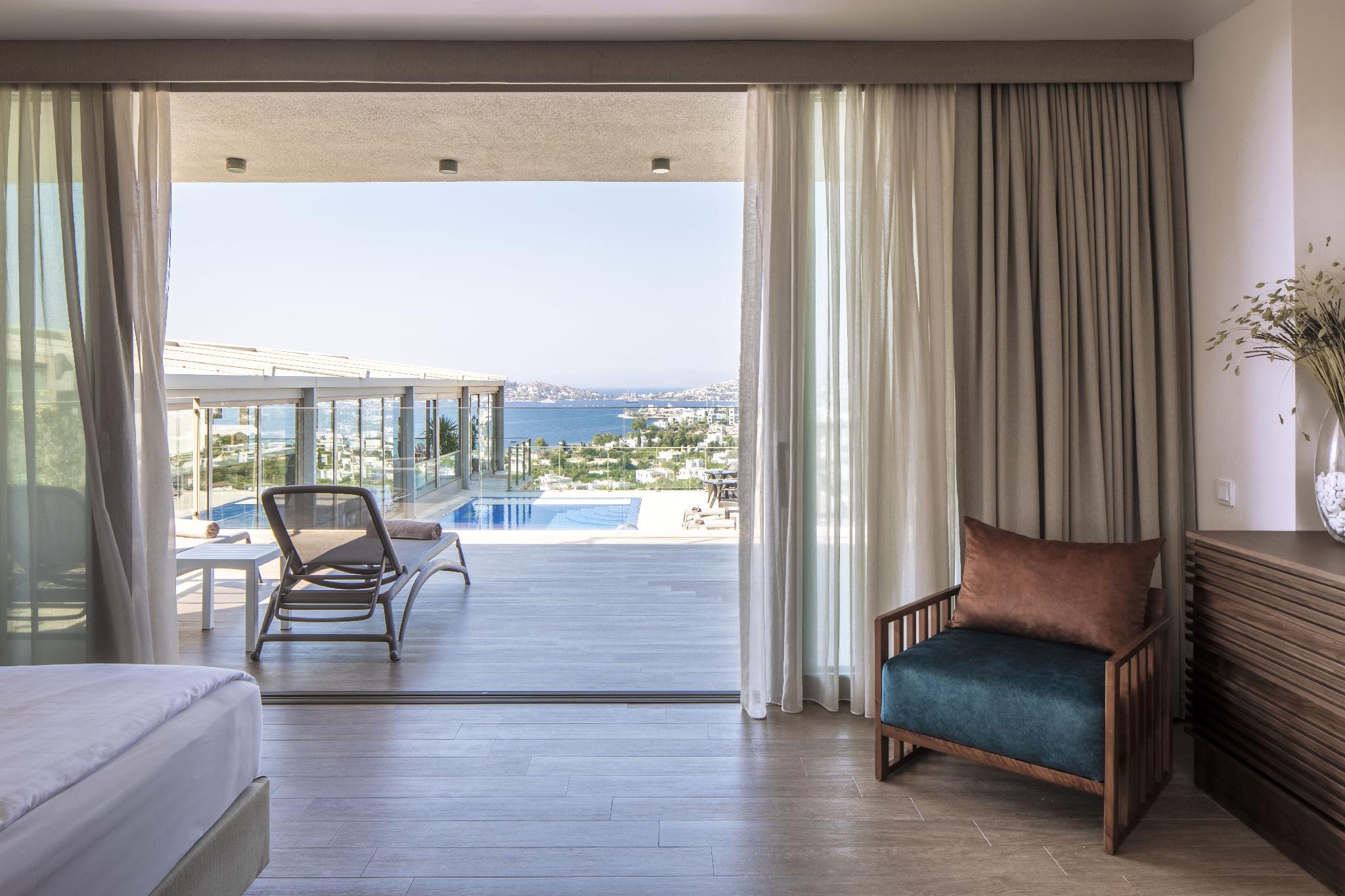 Suite, King Bed, Sea View, Sofa