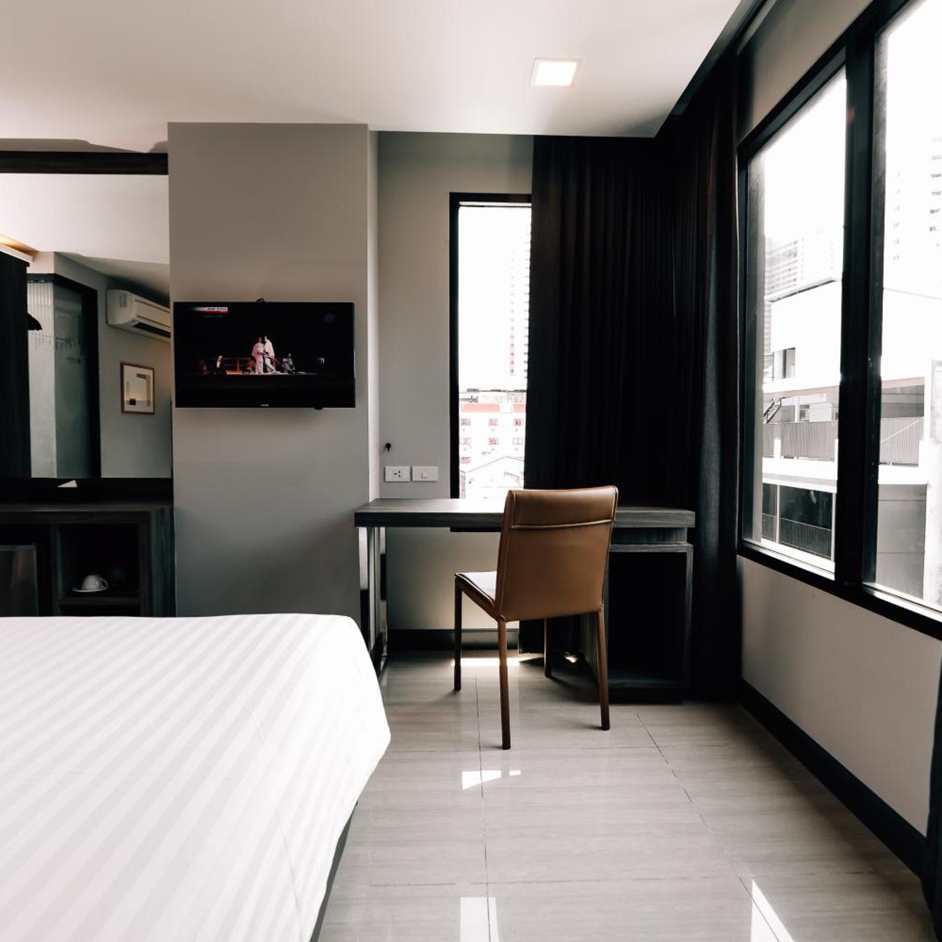 غرفة عصرية ديلوكس بسرير مزدوج أو سريرين منفصلين، SPENZA HOTEL 9/10