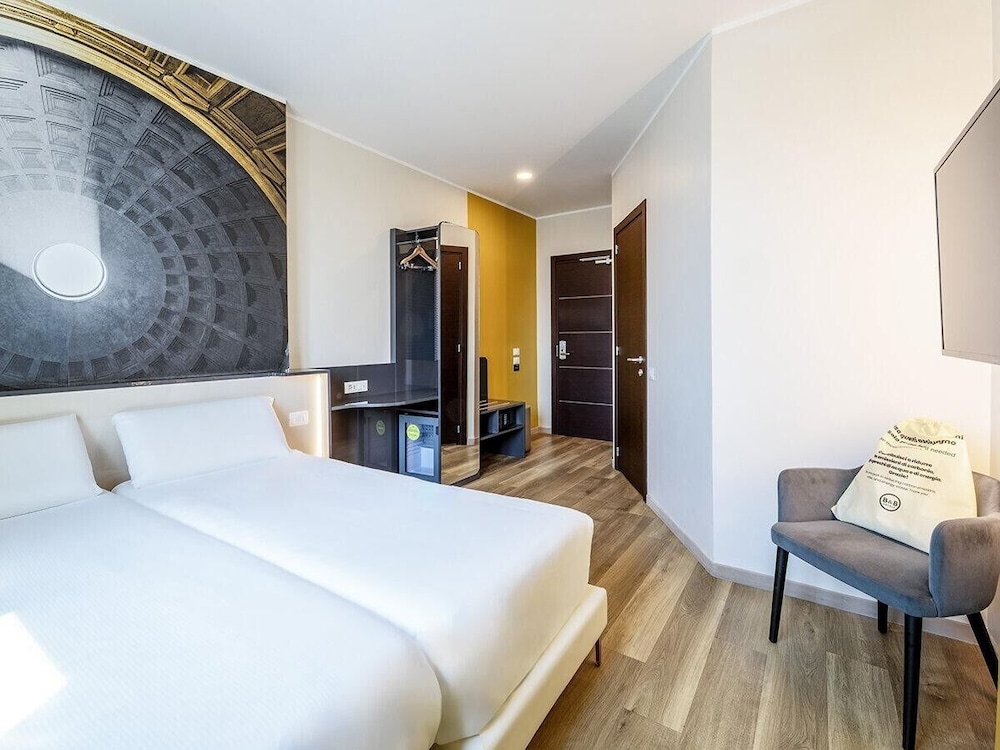 غرفة قياسية بسريرين منفصلين، B&B Hotel Roma Fiumicino Aeroporto Fiera 1 7/10