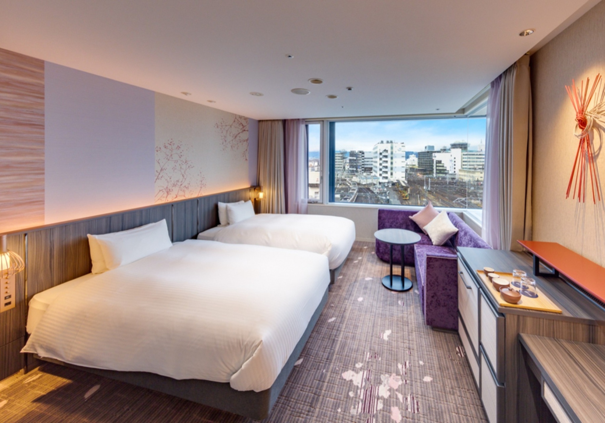 Room, Twin Beds, with View