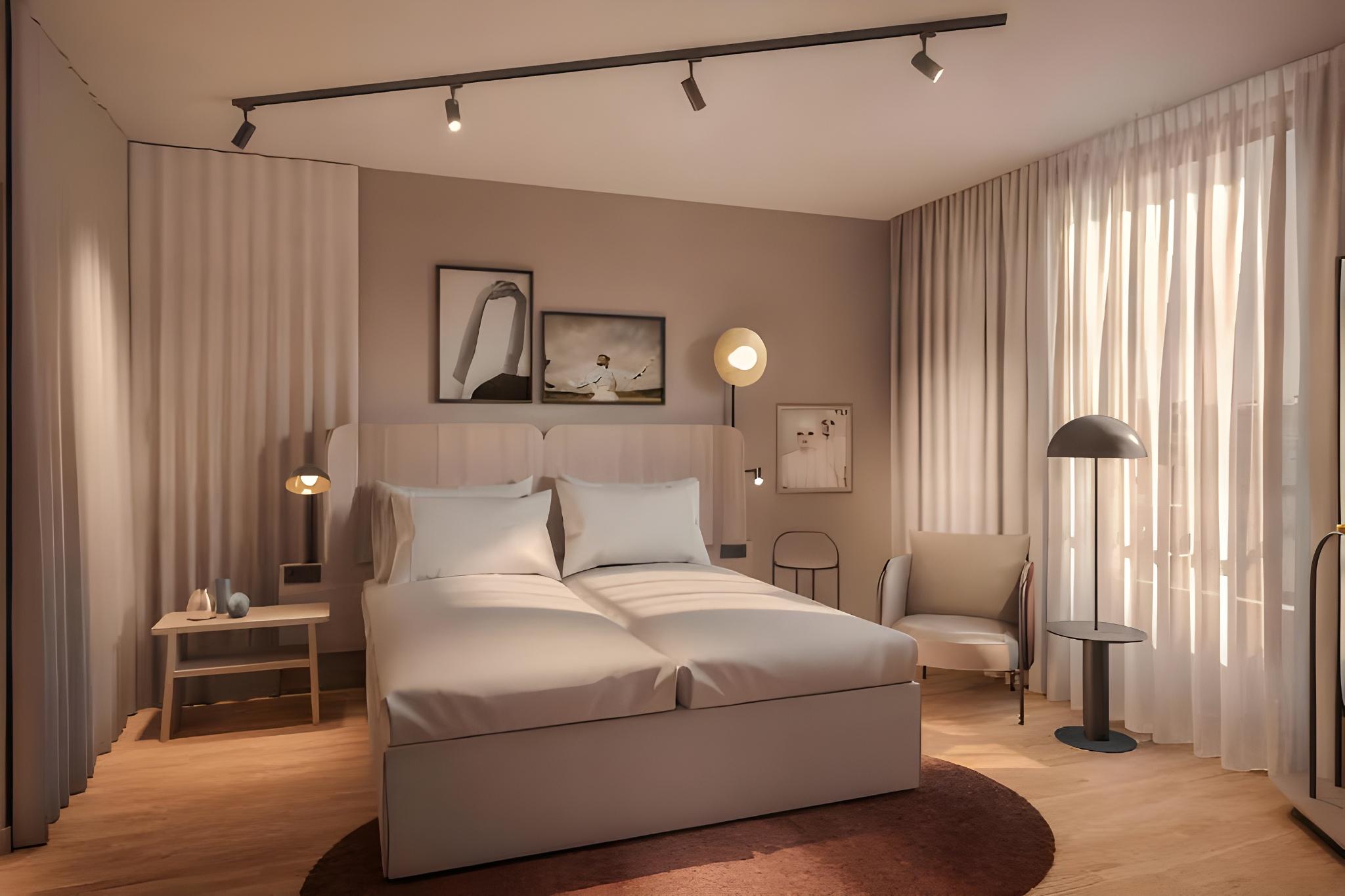 Standard, Single, Double Bed