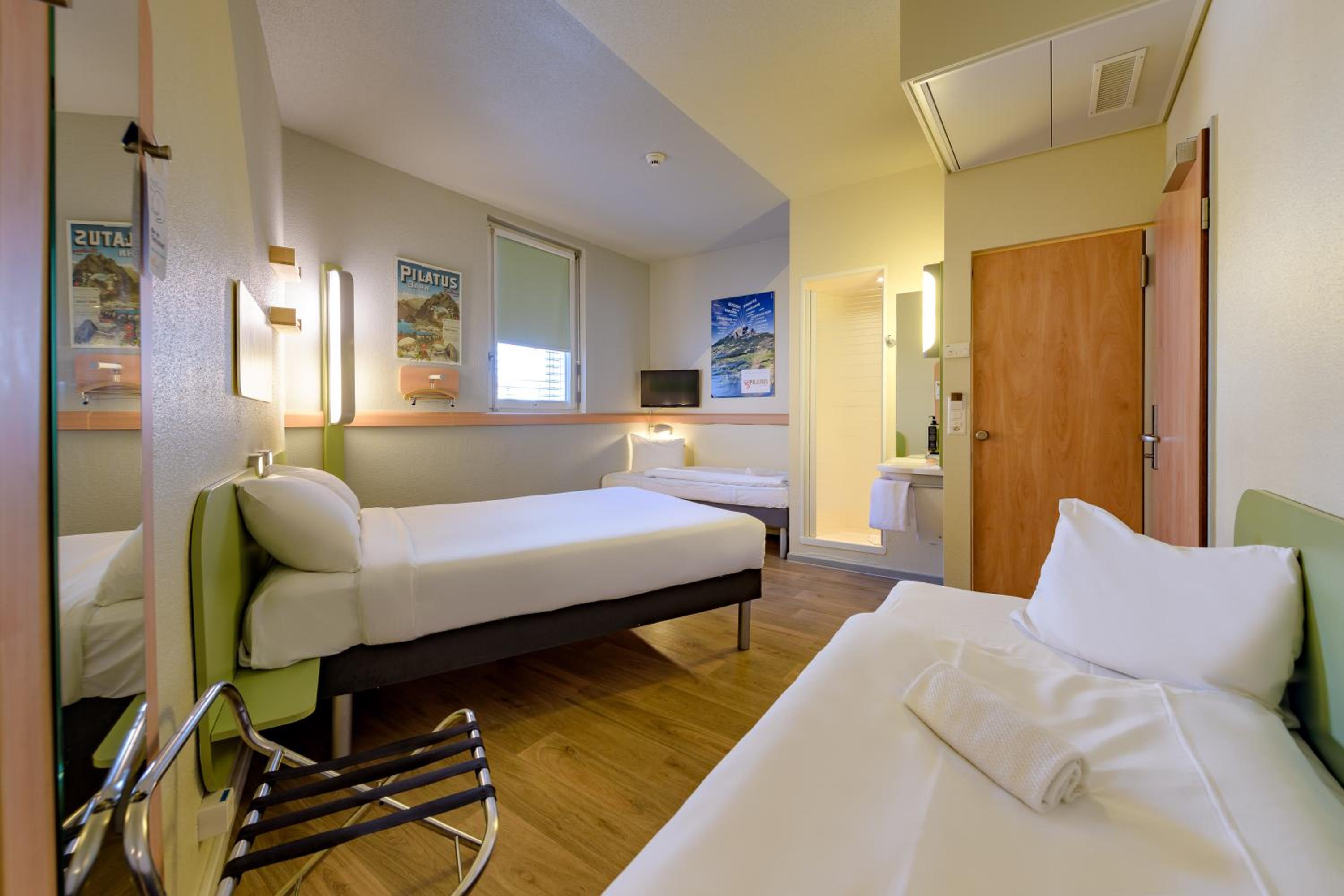 غرفة عائلية بسرير فردي، Ibis Budget Luzern City 4/10