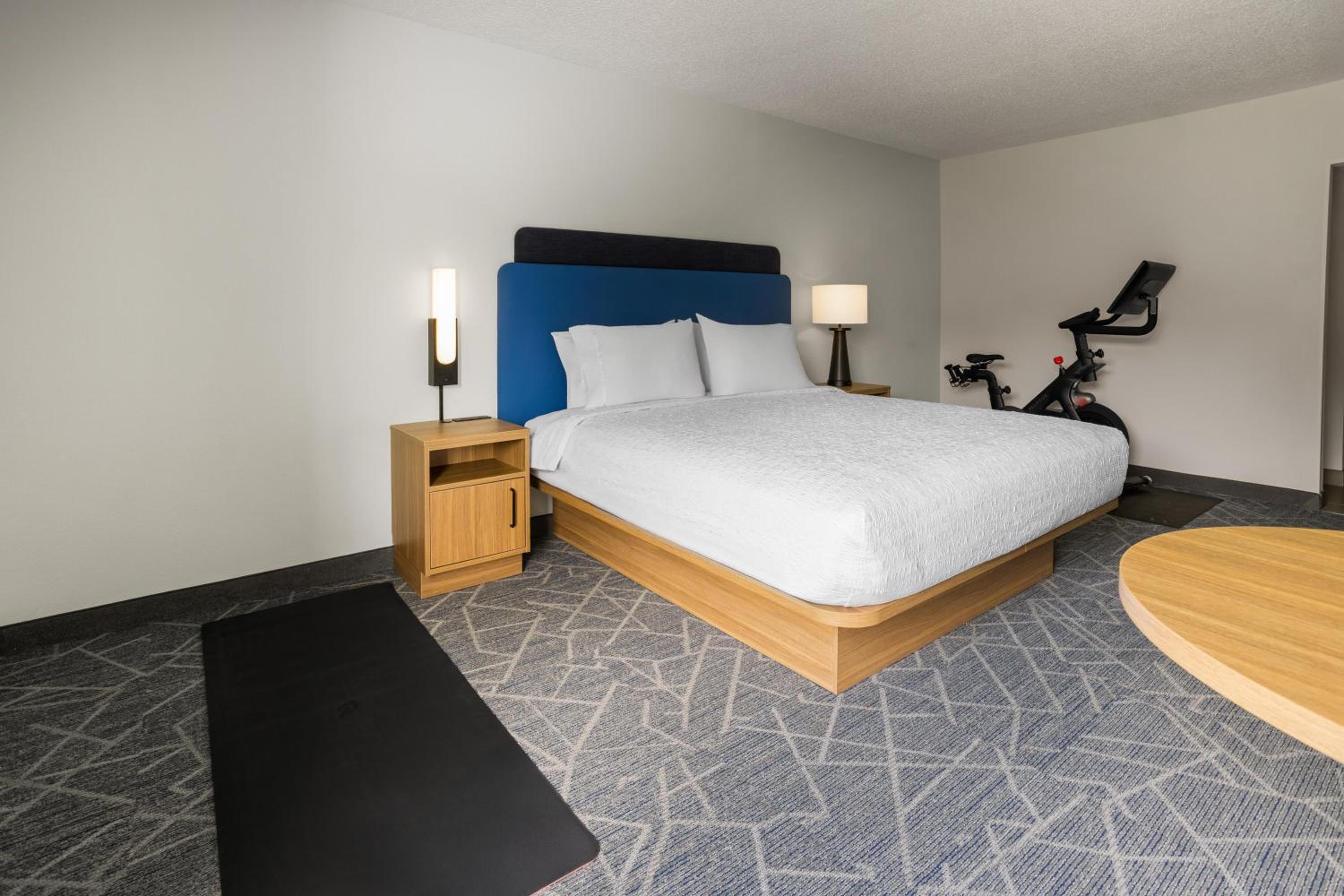 Room, King Bed, Peloton