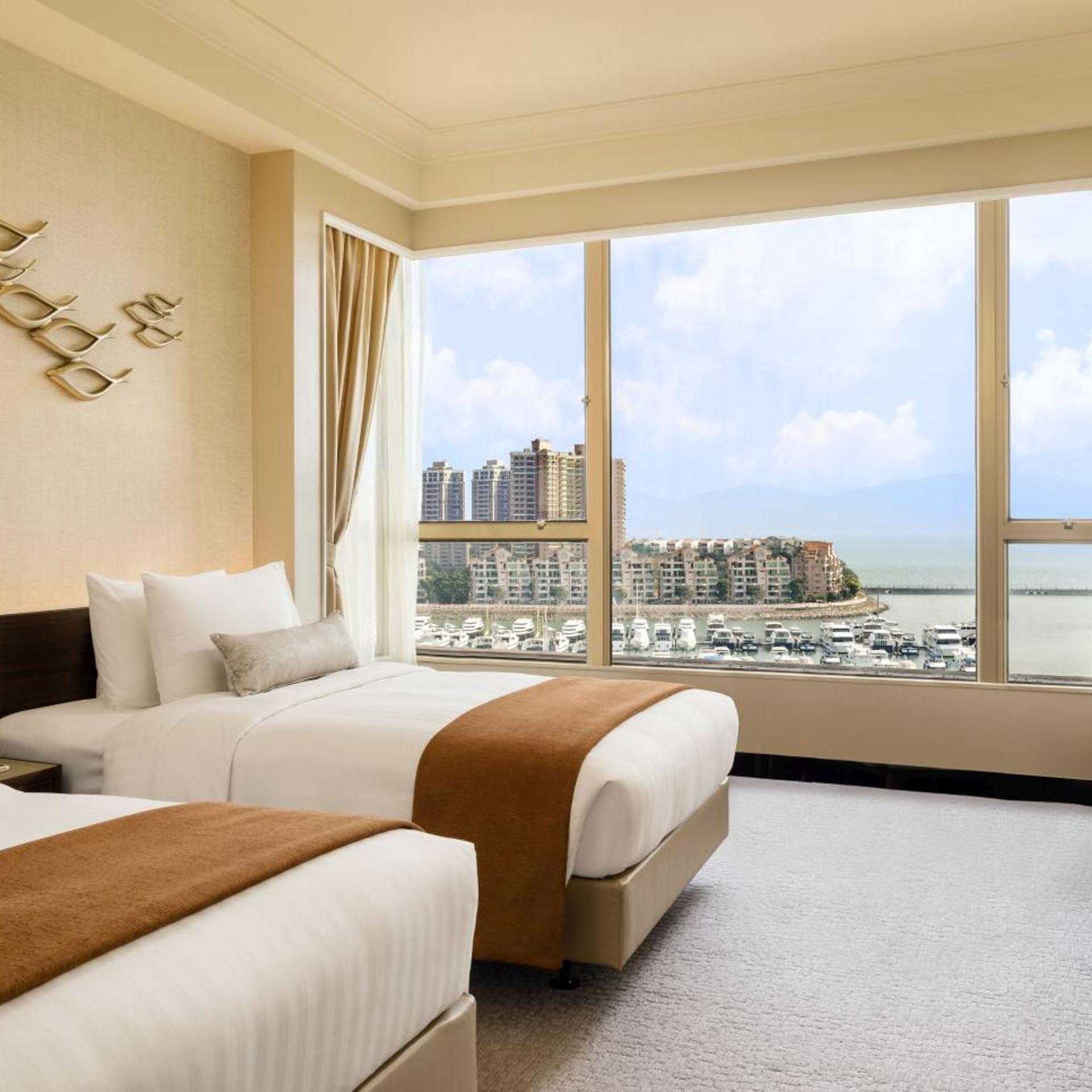 Chill, Deluxe, Twin Beds, Sea View