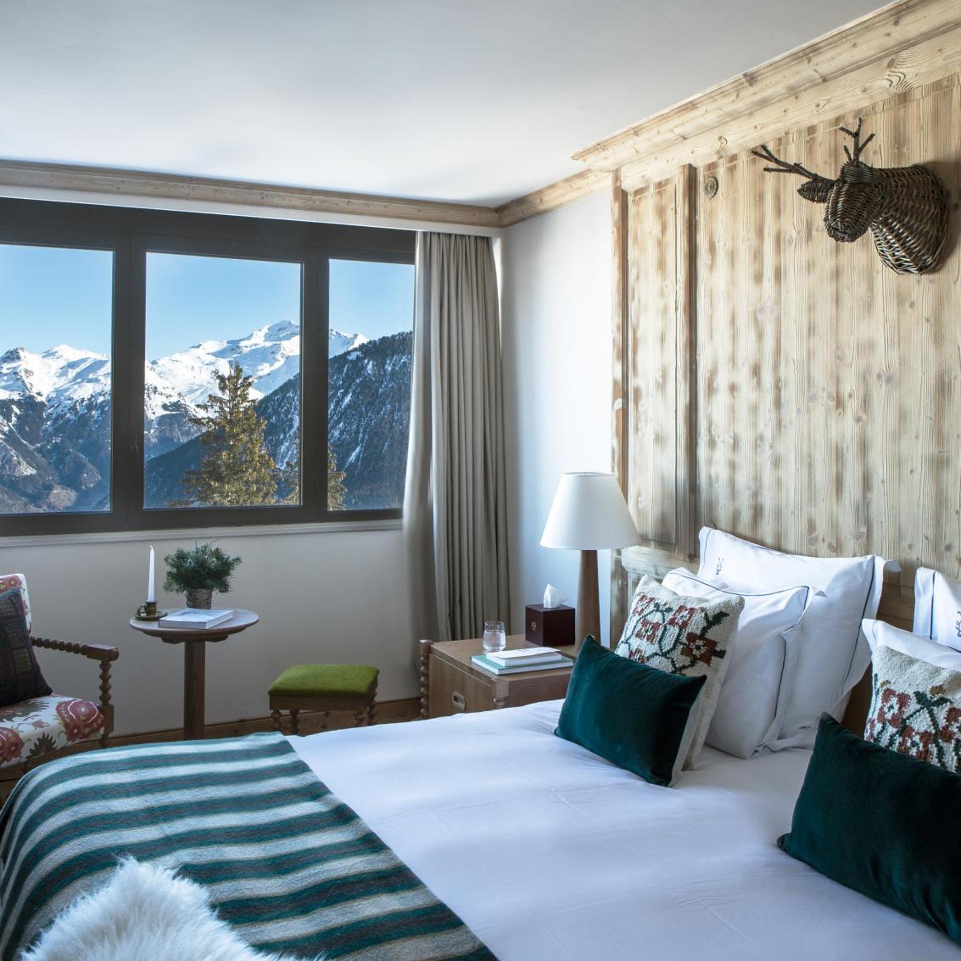 Superior, Double or Twin Bed, Mountain View, ALPES HOTEL PRALONG 5/10