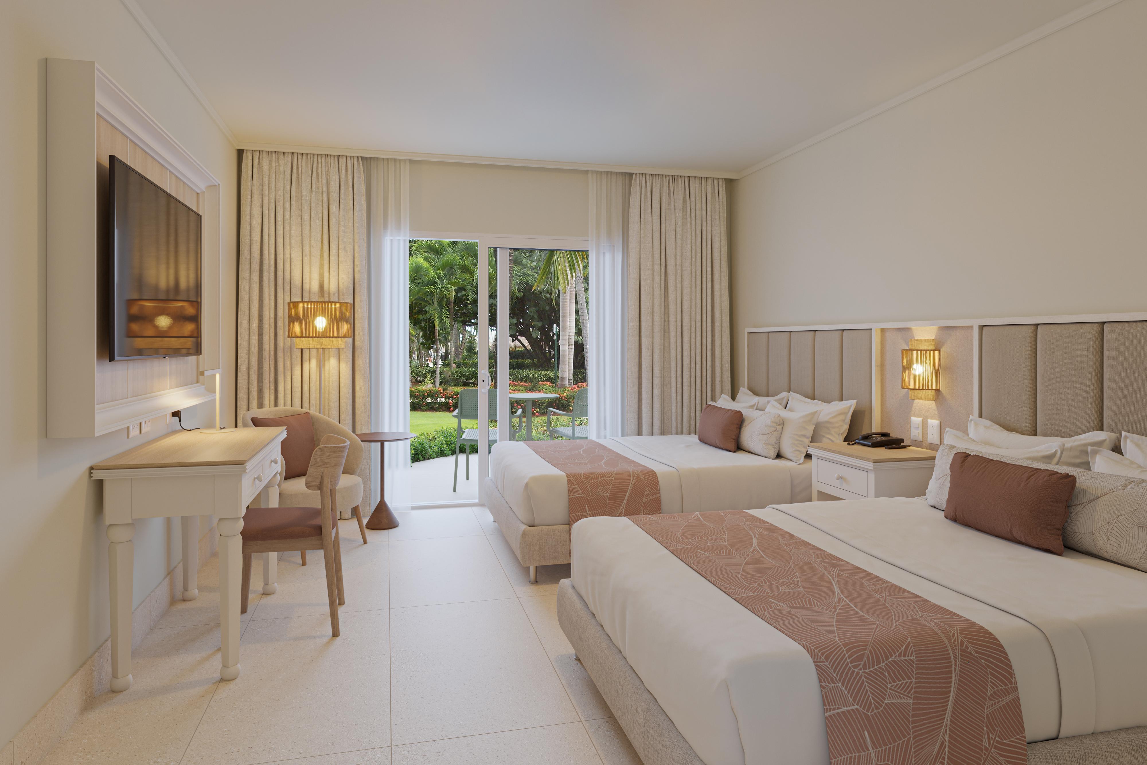 Club, Double Bed, Tropical View
