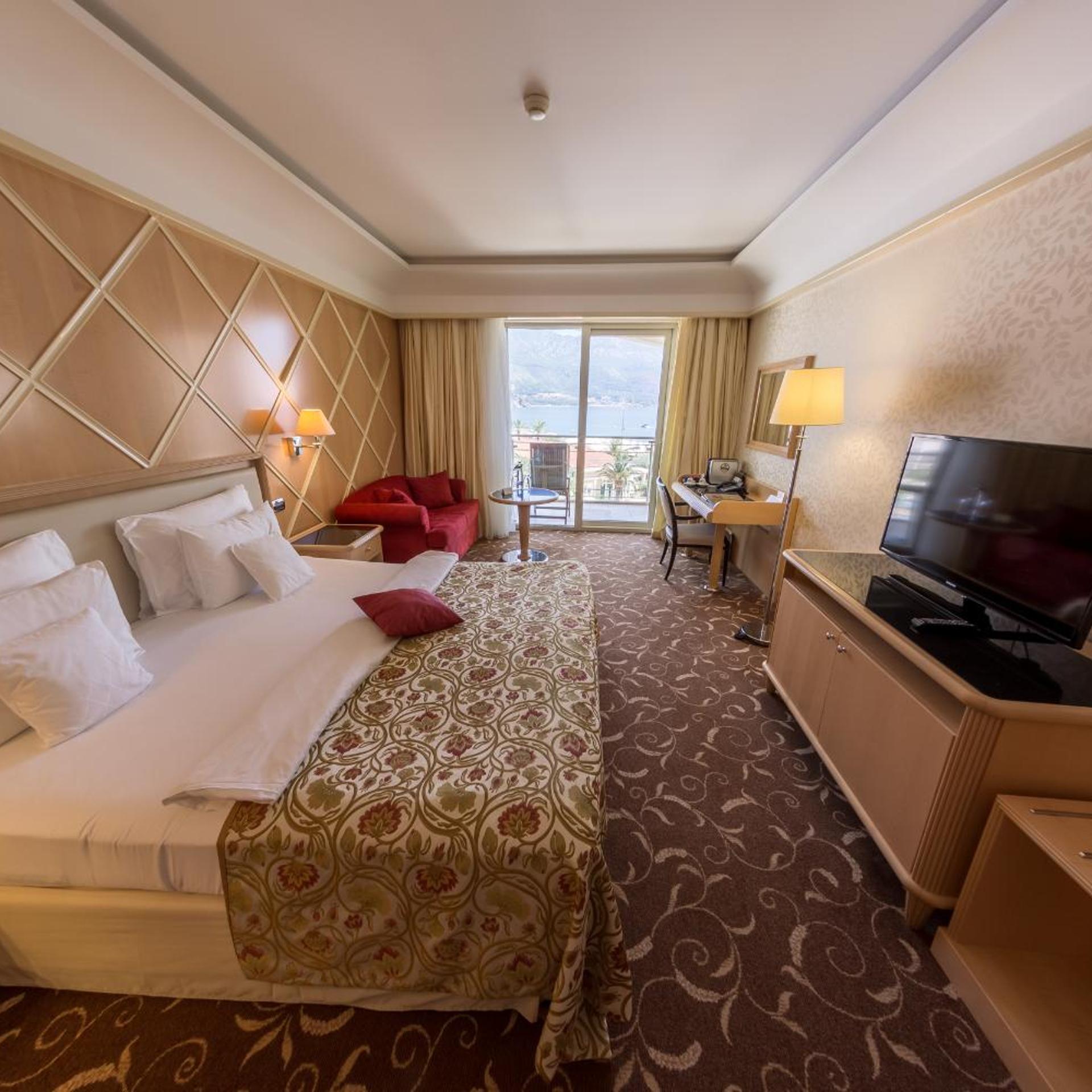 غرفة بريميوم بسرير كينج بإطلالة على البحر، Splendid Conference Spa Resort 4/10