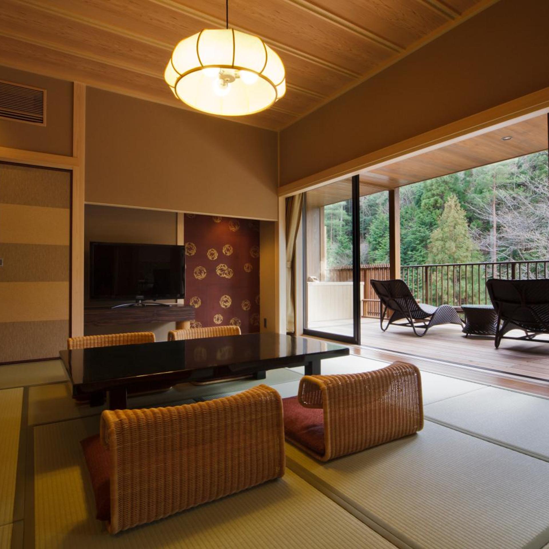 Deluxe, Suite, Outdoor Bath, Tatami