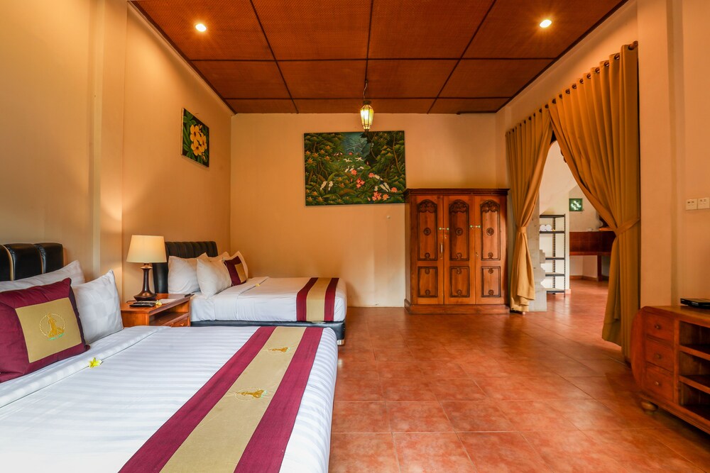 FAMILY, 2 DOUBLE BEDS, GARDEN VIEW, BALCONY