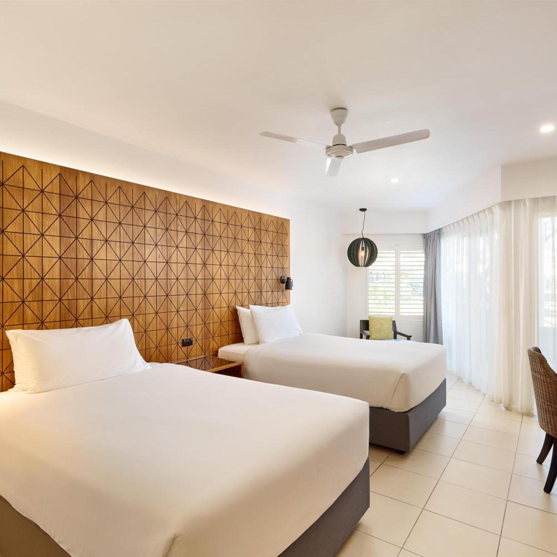 Courtyard, Deluxe, Twin Beds