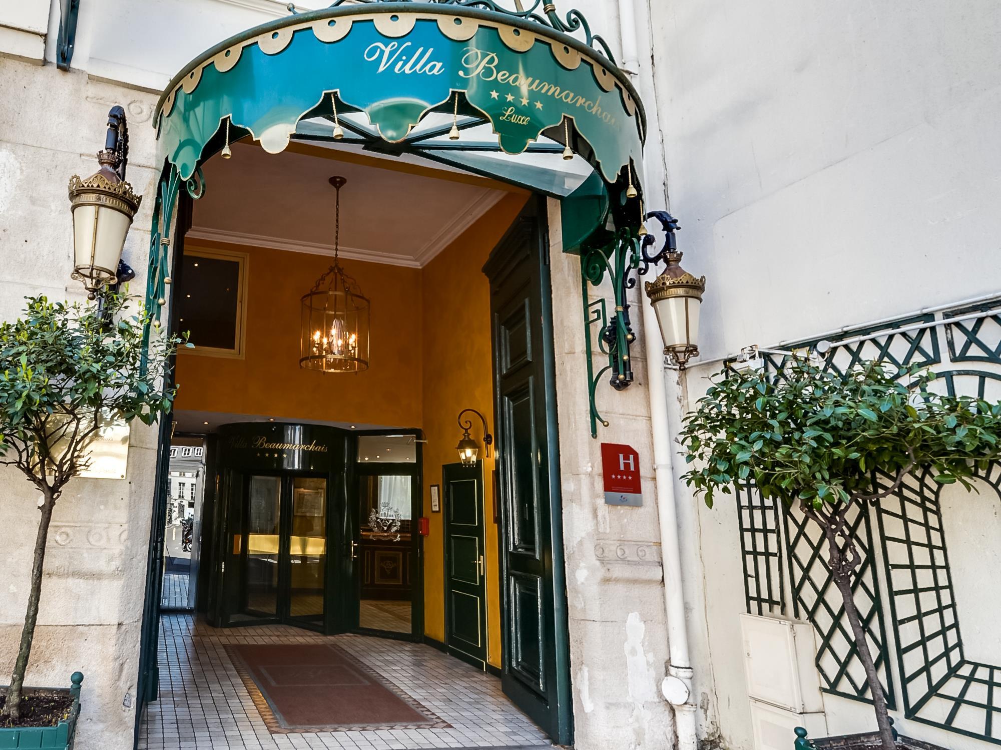 Lobby at Villa Beaumarchais, PARIS