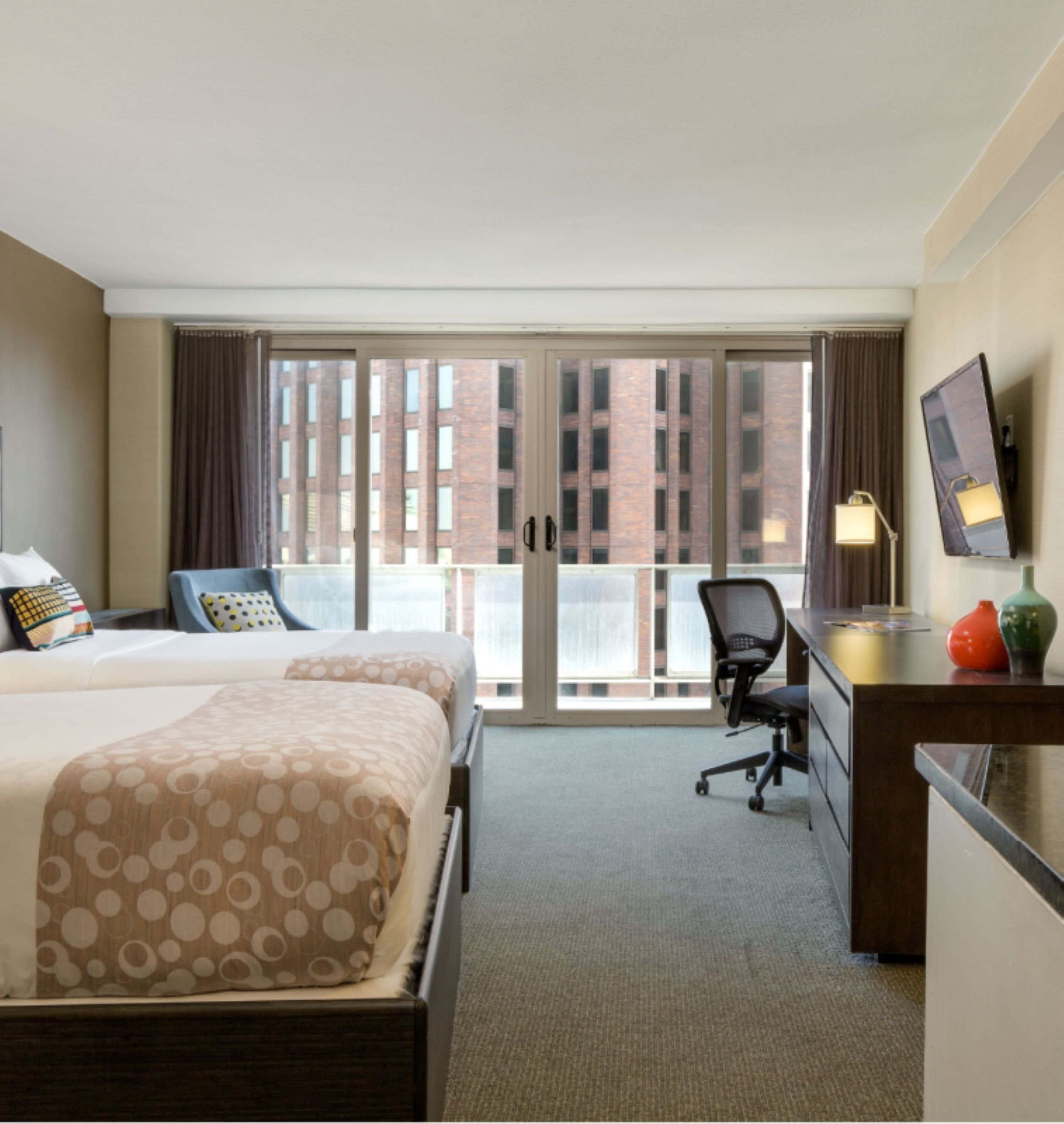 STUDIO, SUITE, 2 DOUBLE BEDS, BALCONY