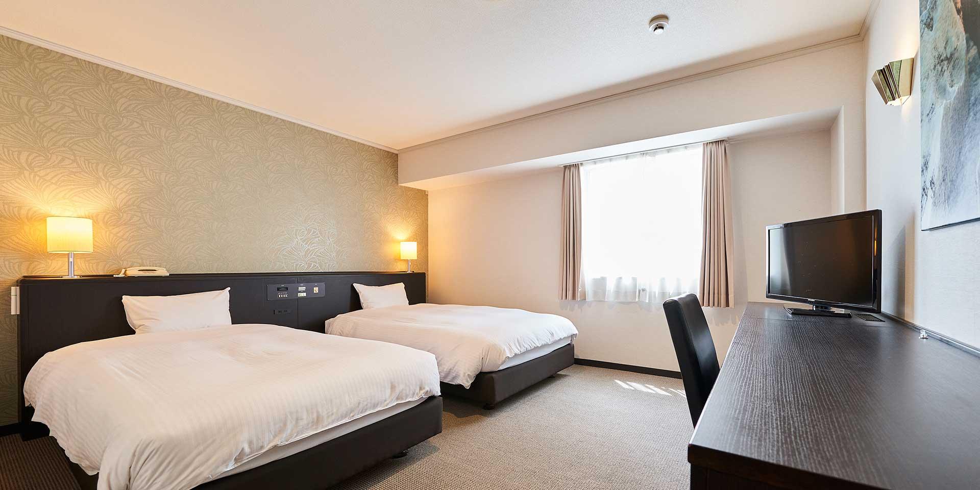 Semi Room, Deluxe, 2 Semi Double Beds, Smoking