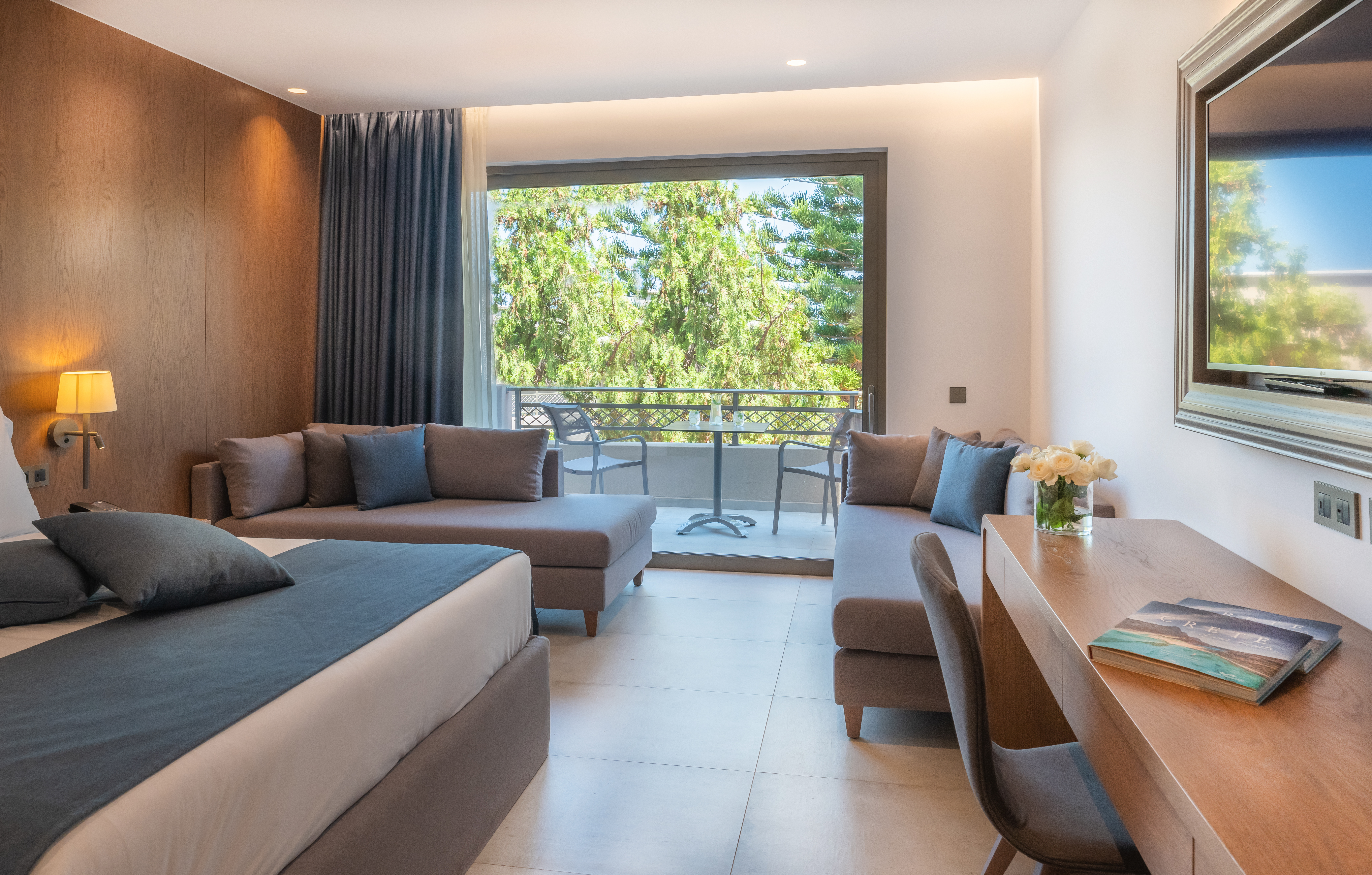 Family Room Open Plan Luxury Garden View