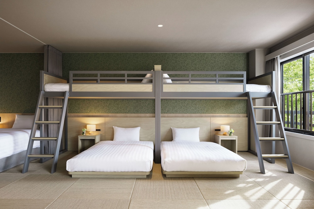 Forest, Cottage, Twin Beds, 2 Bunk Beds, Loft Building