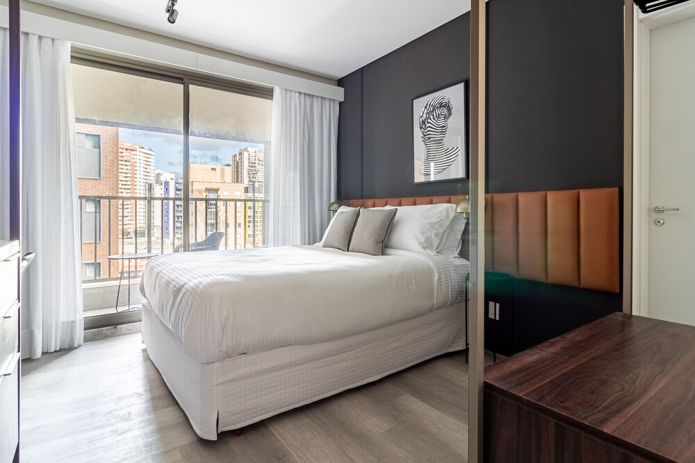 استوديو بسرير مزدوج، Iconyc Charlie Ibirapuera Hotel 5/10