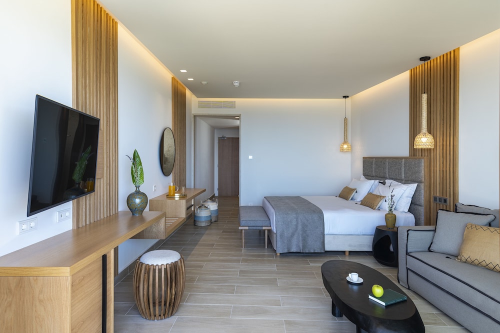 Premium, 1 King and 1 Single Beds, Inland View