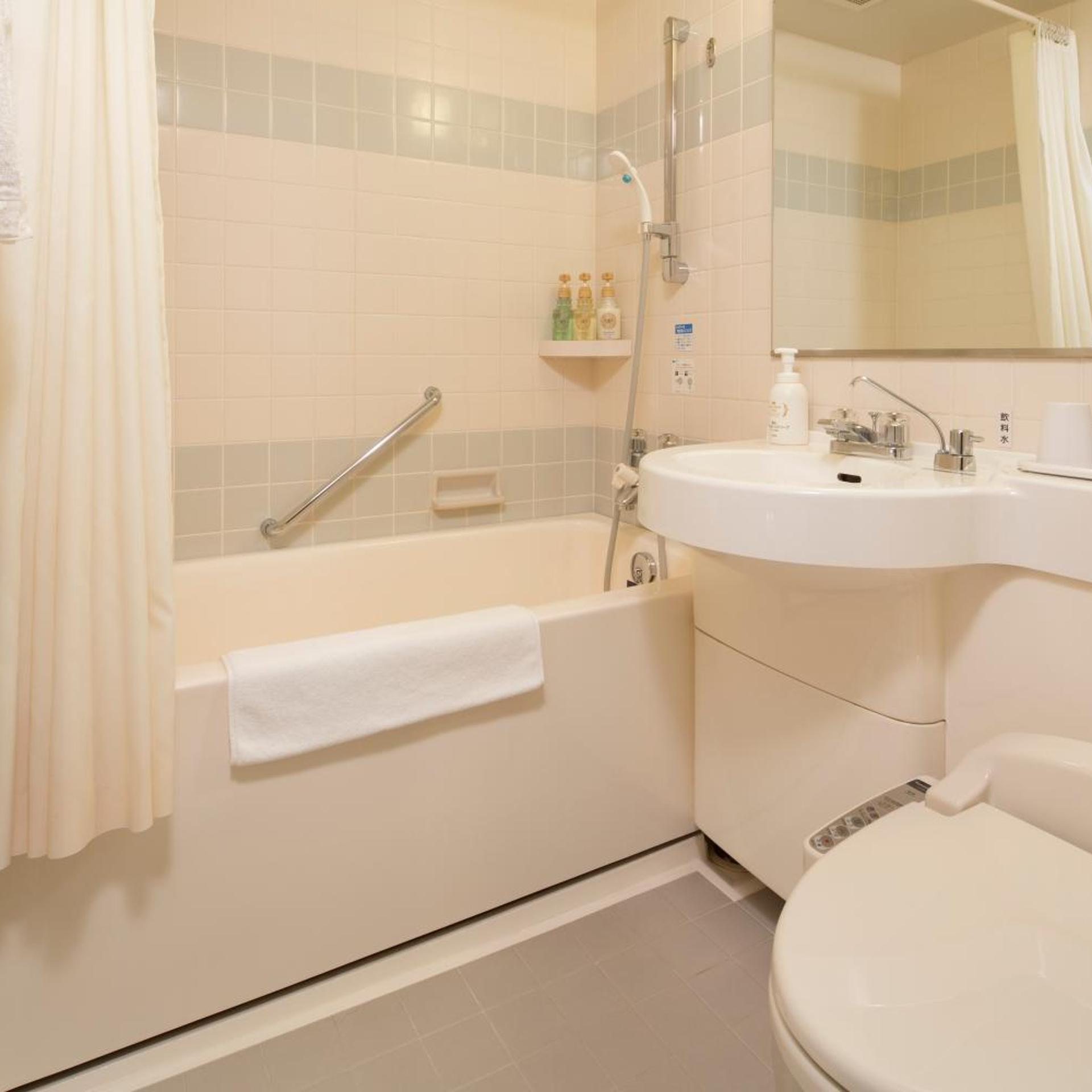 غرفة قياسية مفردة بسريرين منفصلين للمدخنين، Premier Hotel Cabin Obihiro 8/8