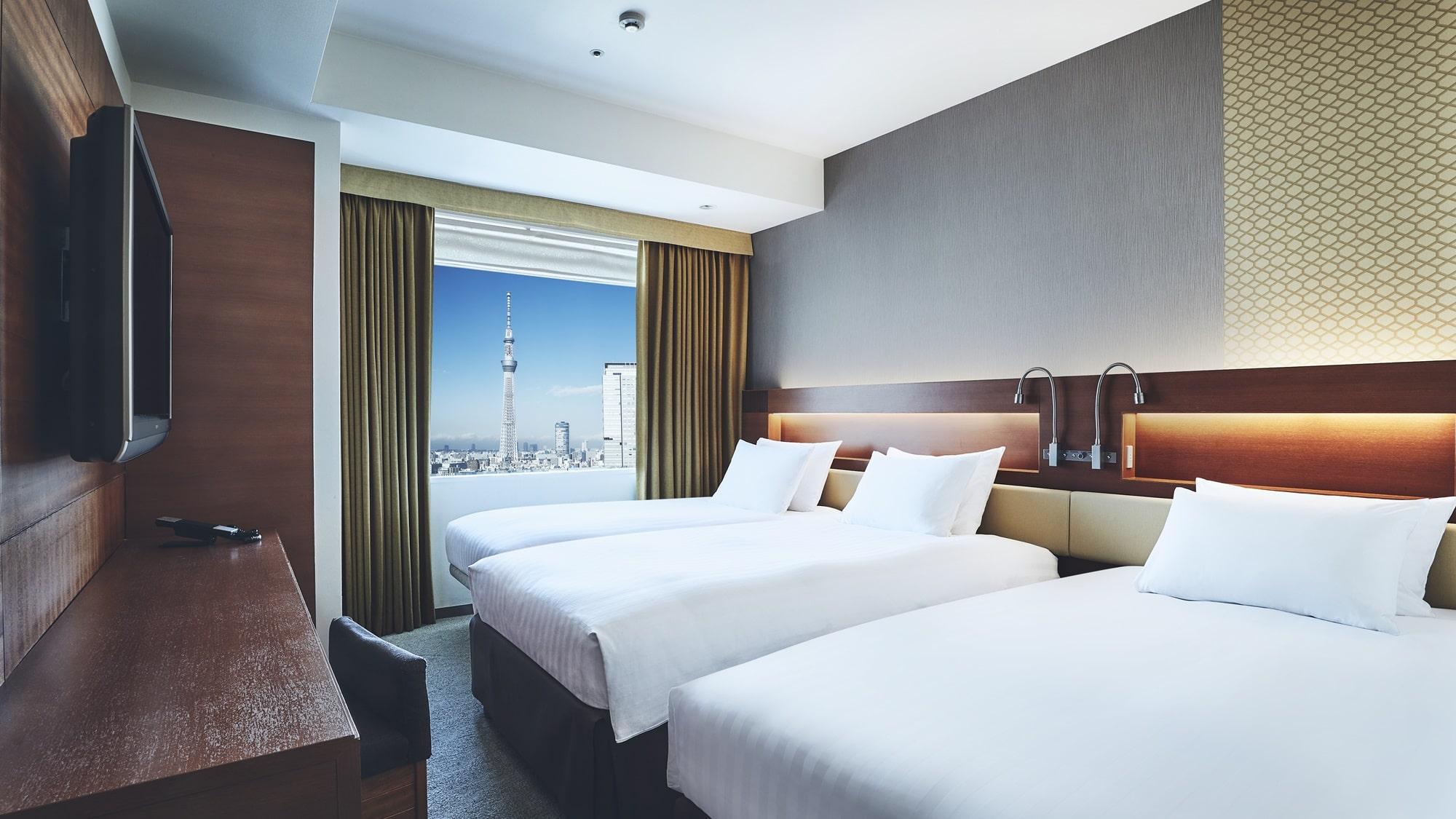 Standard, Triple, Tokyo Sky Tree View, Tower View