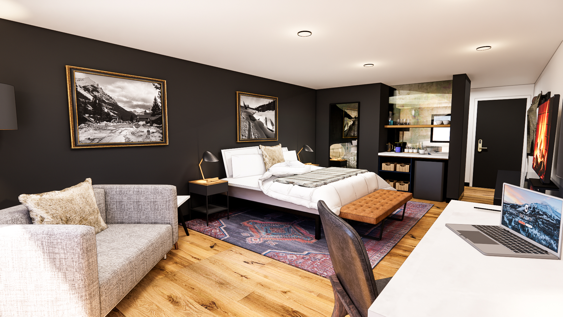 Rambler, King Bed