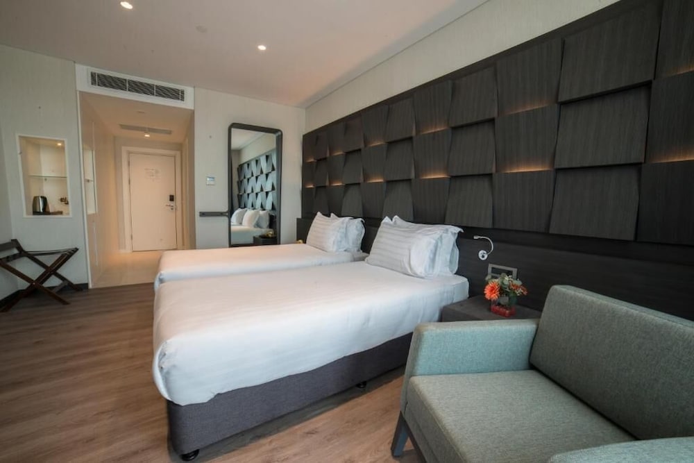 غرفة ركنية بسريرين منفصلين، Wish More Hotel 6/10