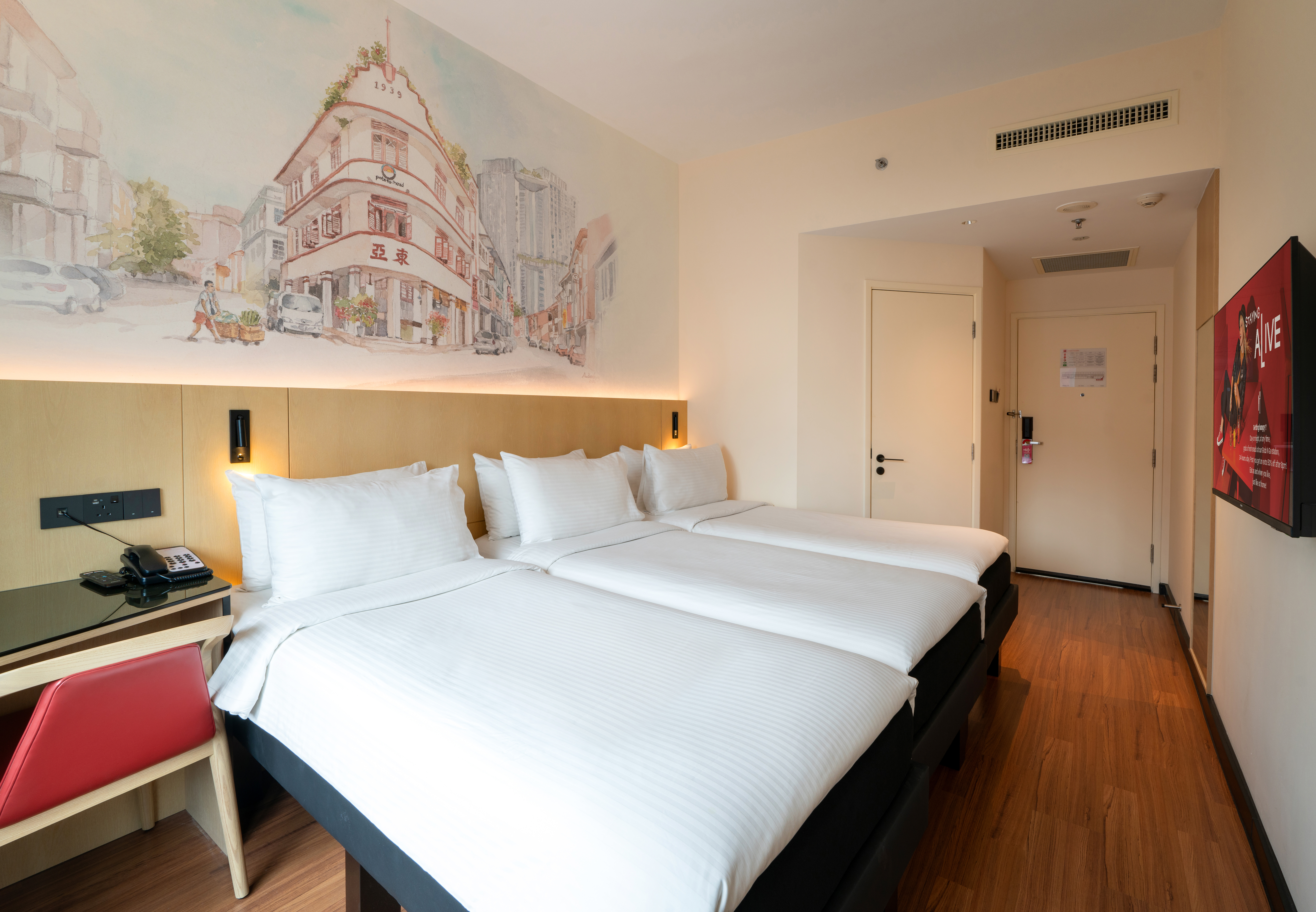 غرفة سوبيريور ثلاثية، Ibis Singapore on Bencoolen 3/4