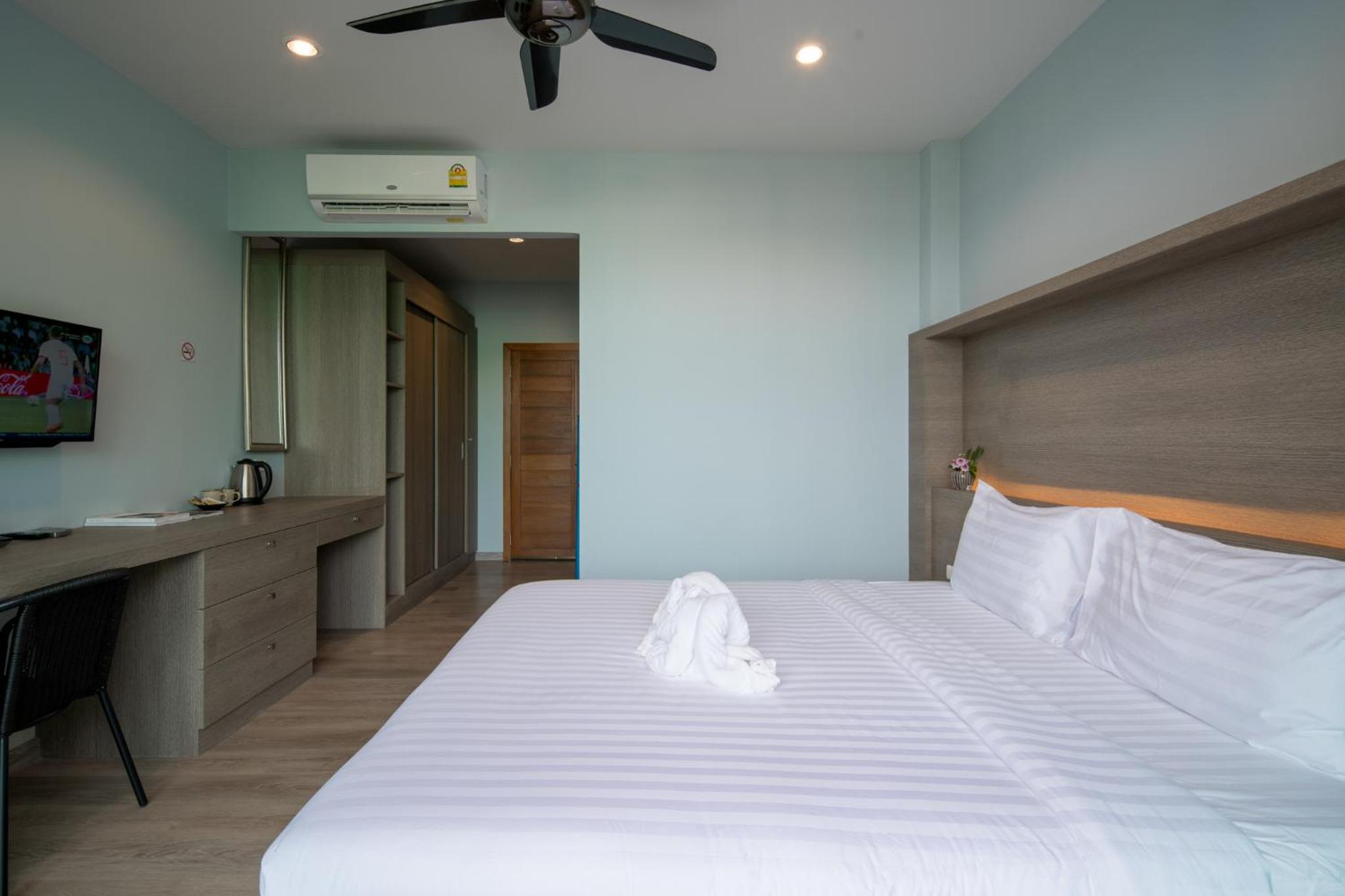 غرفة ديلوكس عائلية، Peace Blue Naiharn Naturist Resort SHA+ by ZUZU 8/10