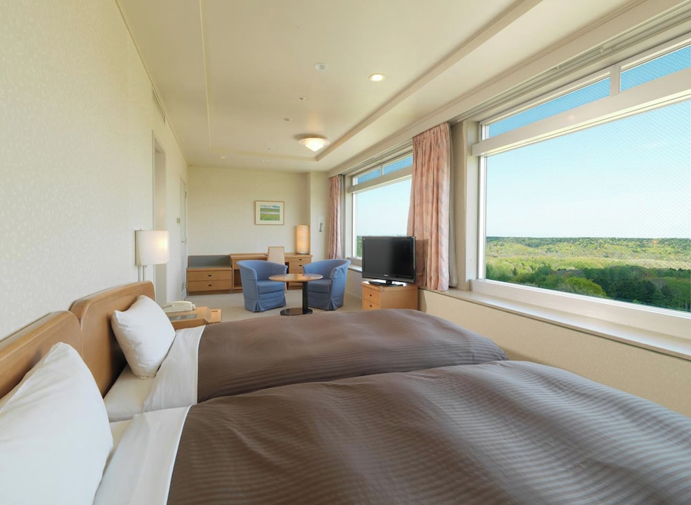 غرفة سوبيريور بسريرين منفصلين مع أريكة، Sapporo Kitahiroshima Classe Hotel 3/7