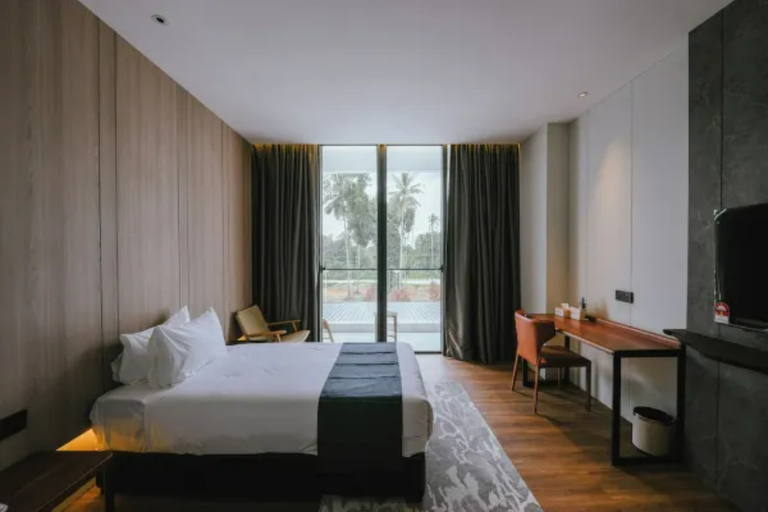 Room, Twin Beds, Mountain View