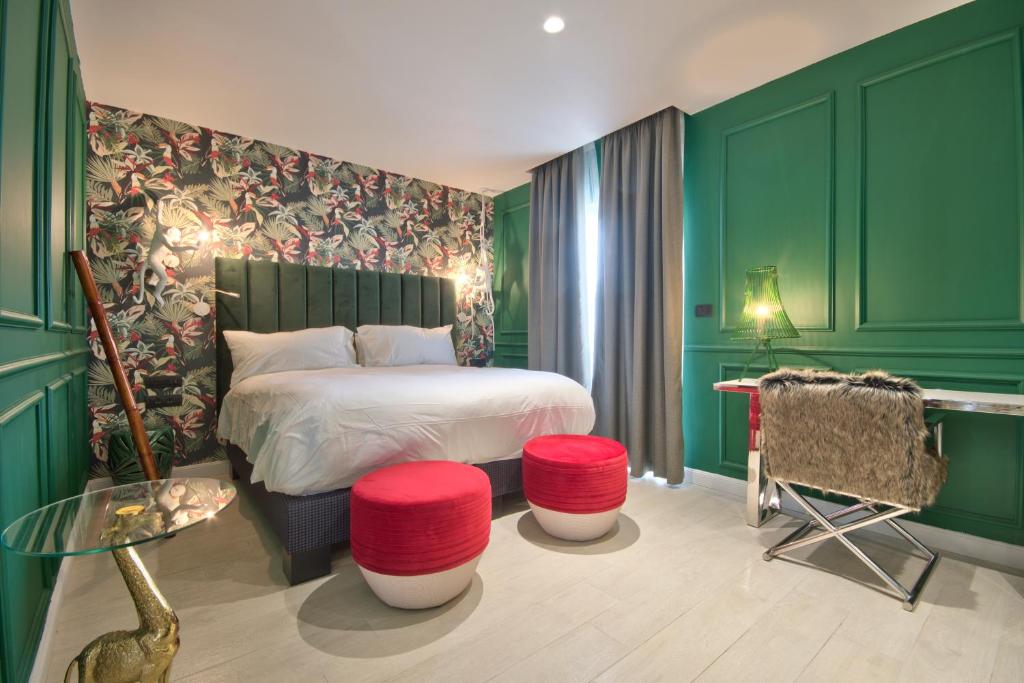 غرفة عائلية بسرير مزدوج أو سريرين منفصلين، Holm Hotel And Spa 6/10