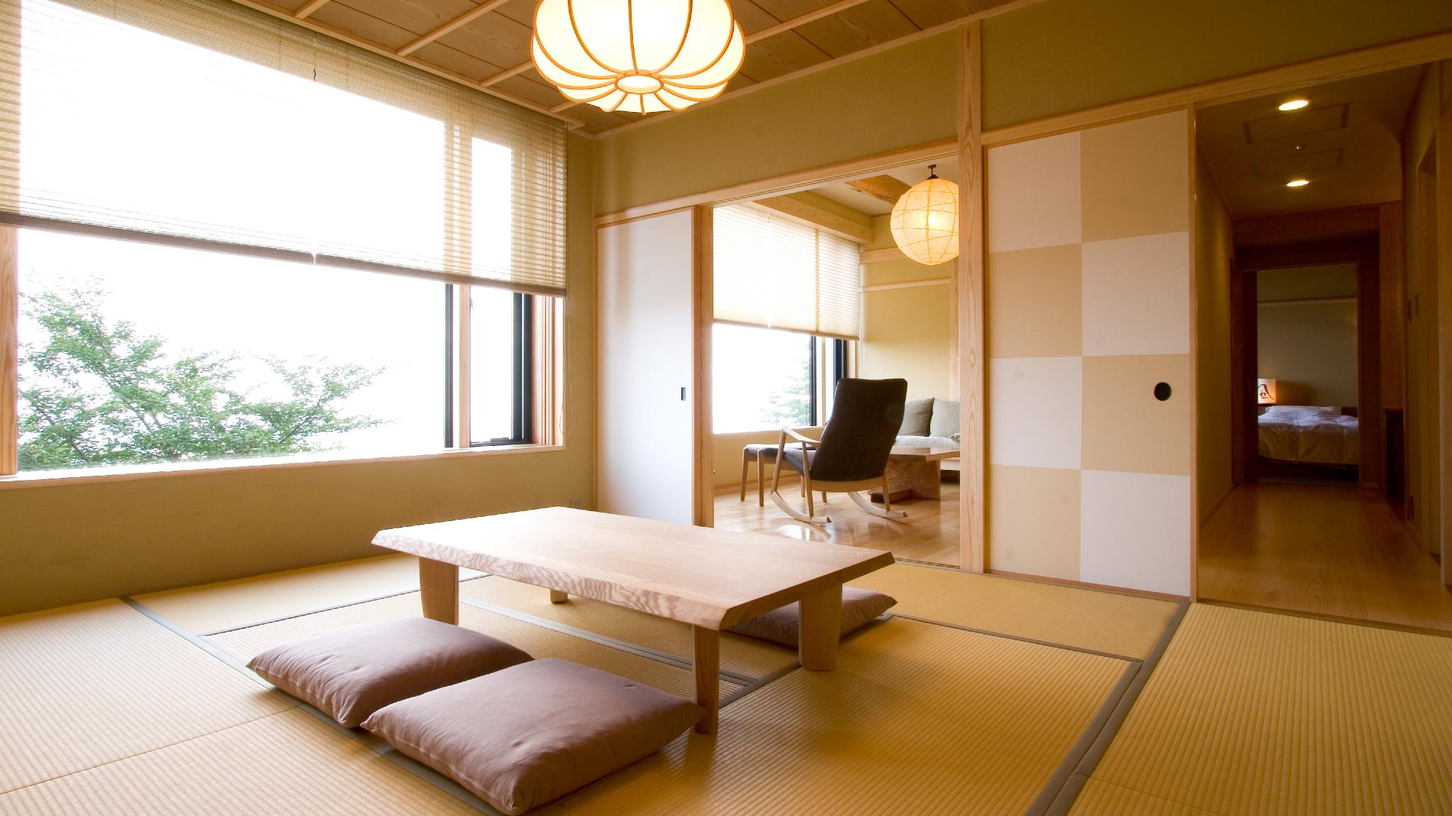 Japanese Western, Japanese, Deluxe, Suite, Night View