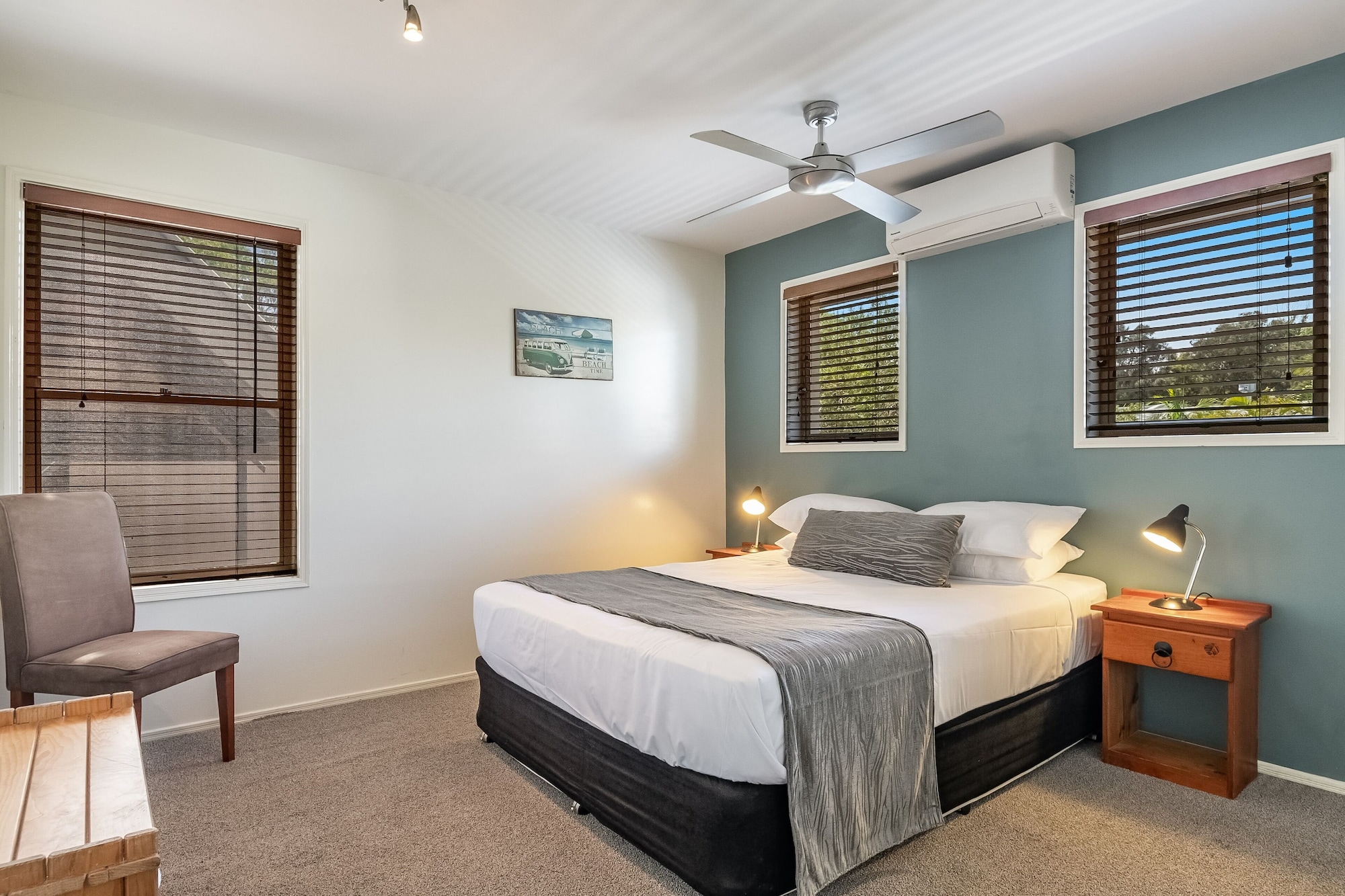 2 Bedrooms, Apartment, 2 Queen and Twin Beds, Byron Central Apartments 2/3