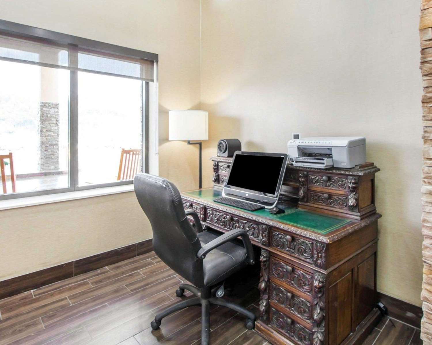 work area