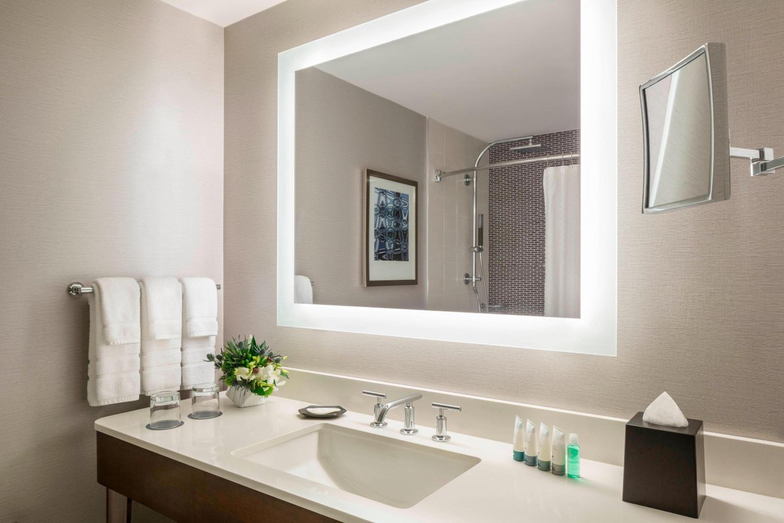 غرفة بسرير كينج بإطلالة على المتنزه، The Westin South Coast Plaza 4/13