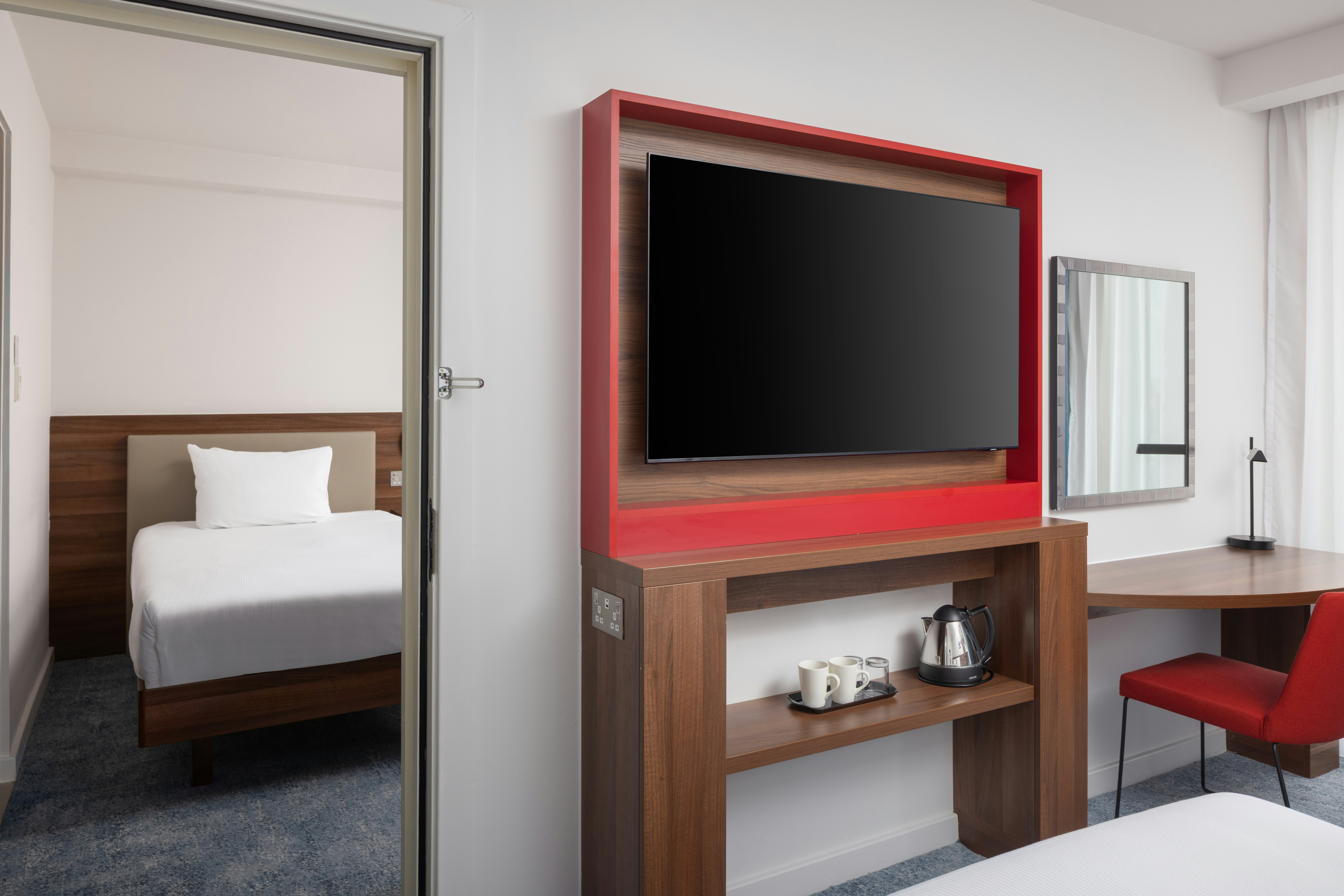 غرفة بسرير كوين، Hampton By Hilton London Stansted Airport 7/10