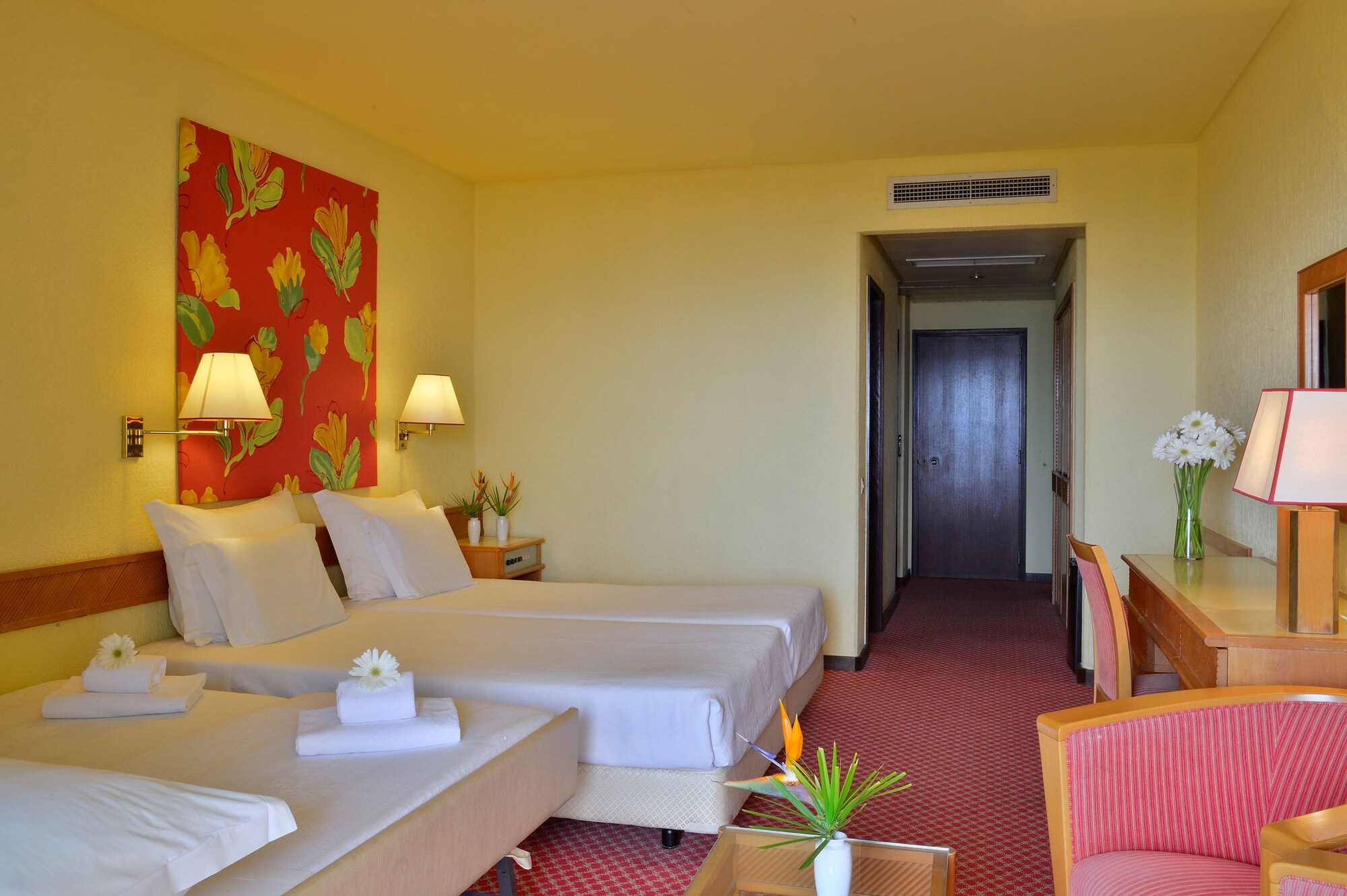 غرفة عائلية بسريرين منفصلين بإطلالة على الحديقة، Pestana Blue Alvor Beach ALL INCLUSIVE 4/7